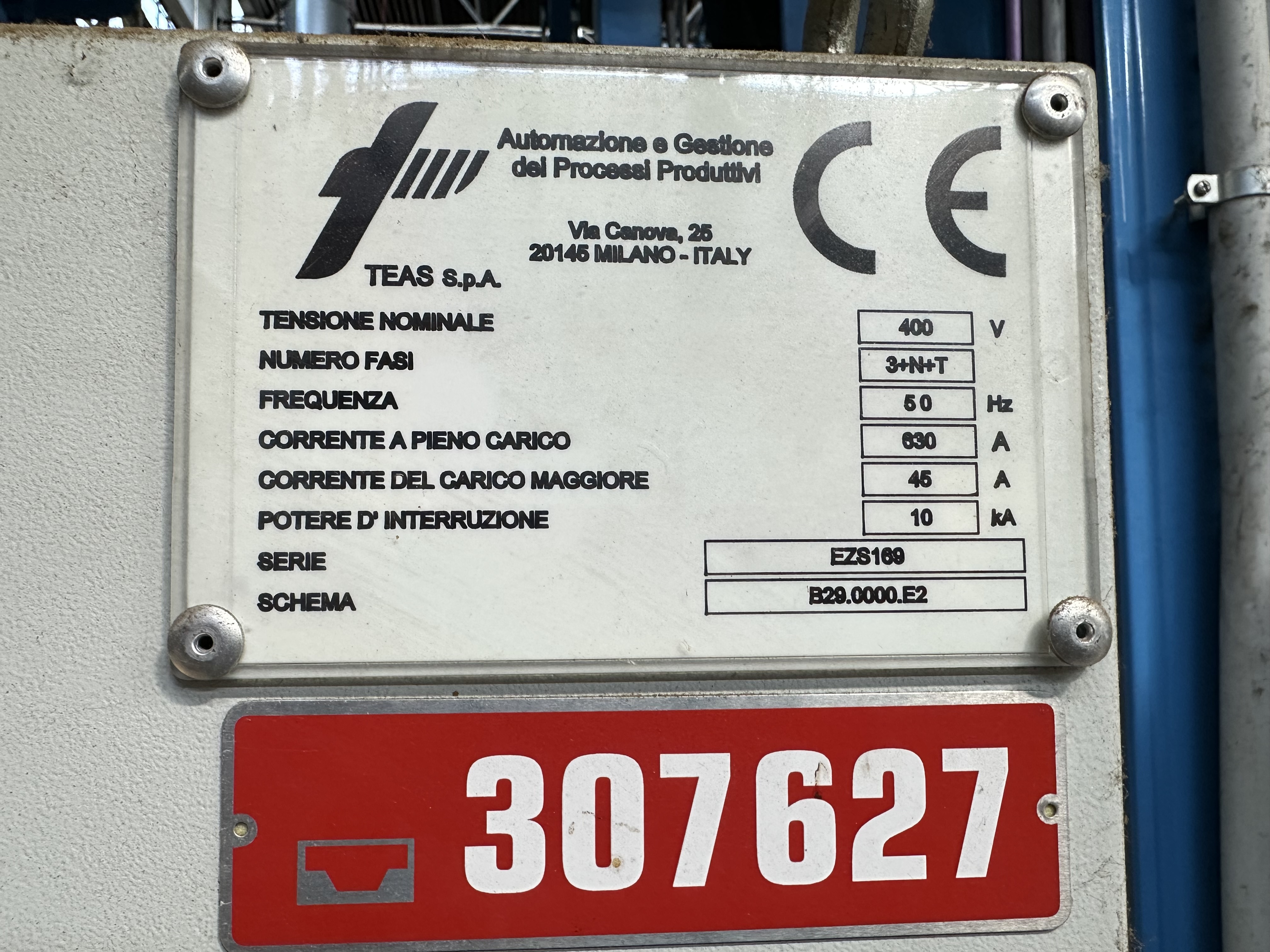 Teas Canon Cabinet Foaming Line