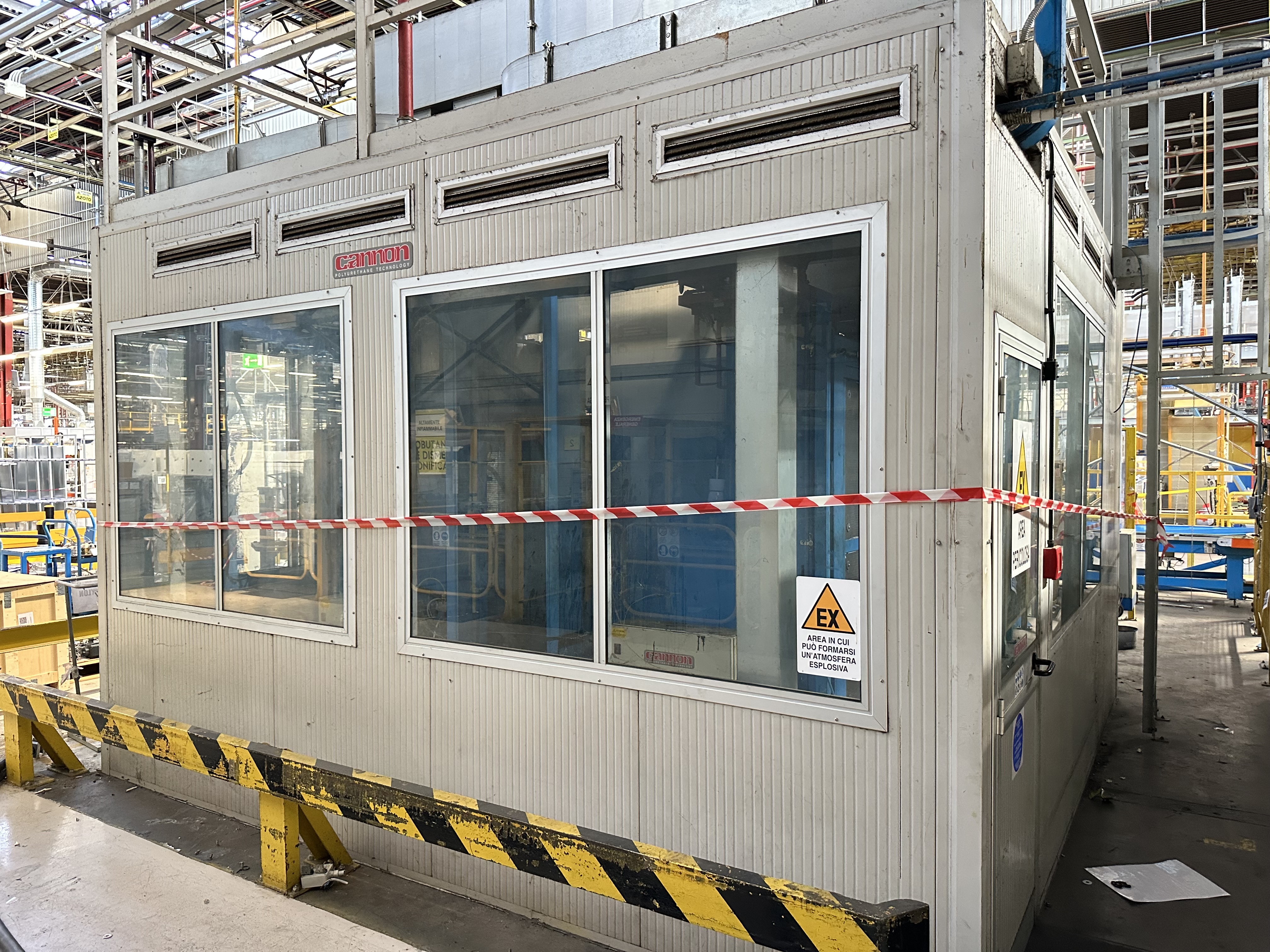 Teas Canon Cabinet Foaming Line