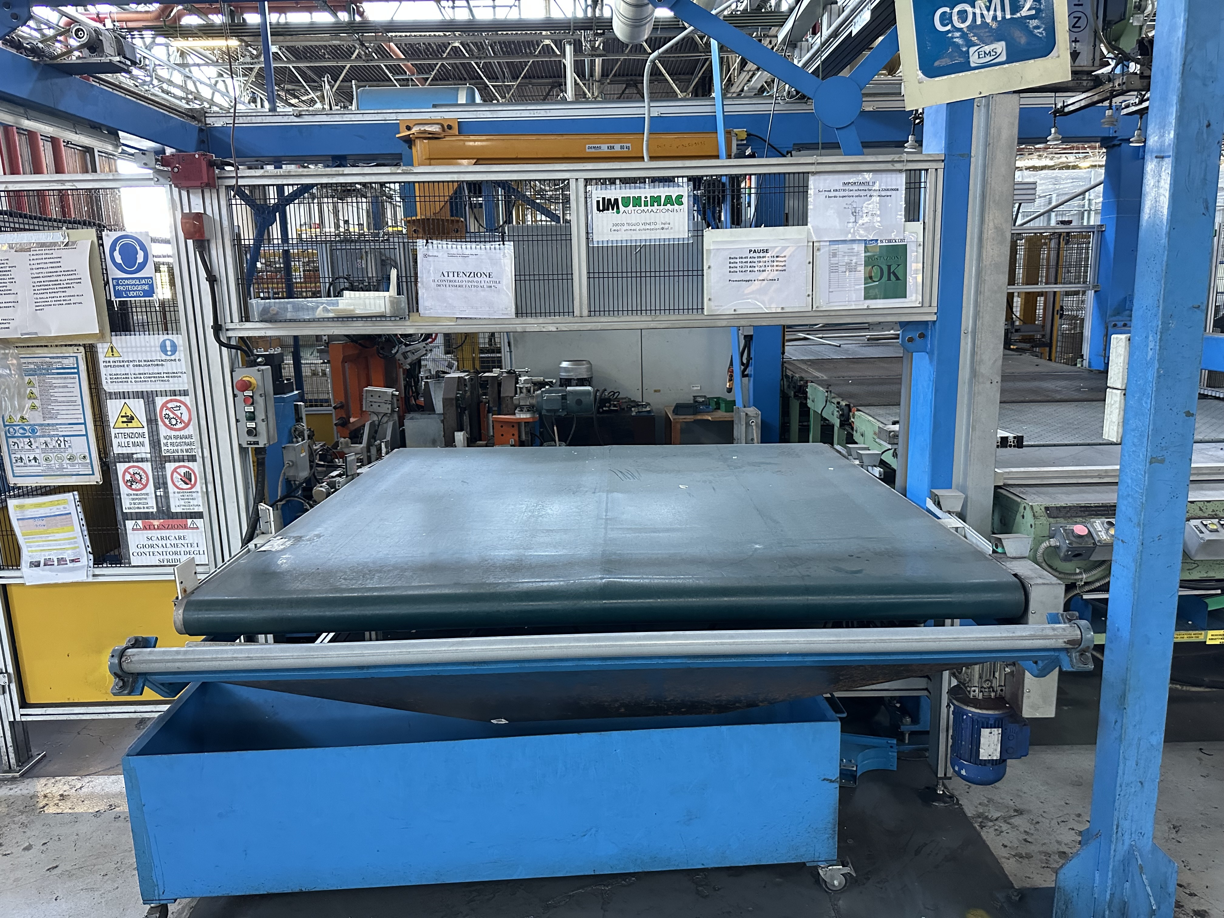 UNIMAC Inner Line Punching Machine (2013)