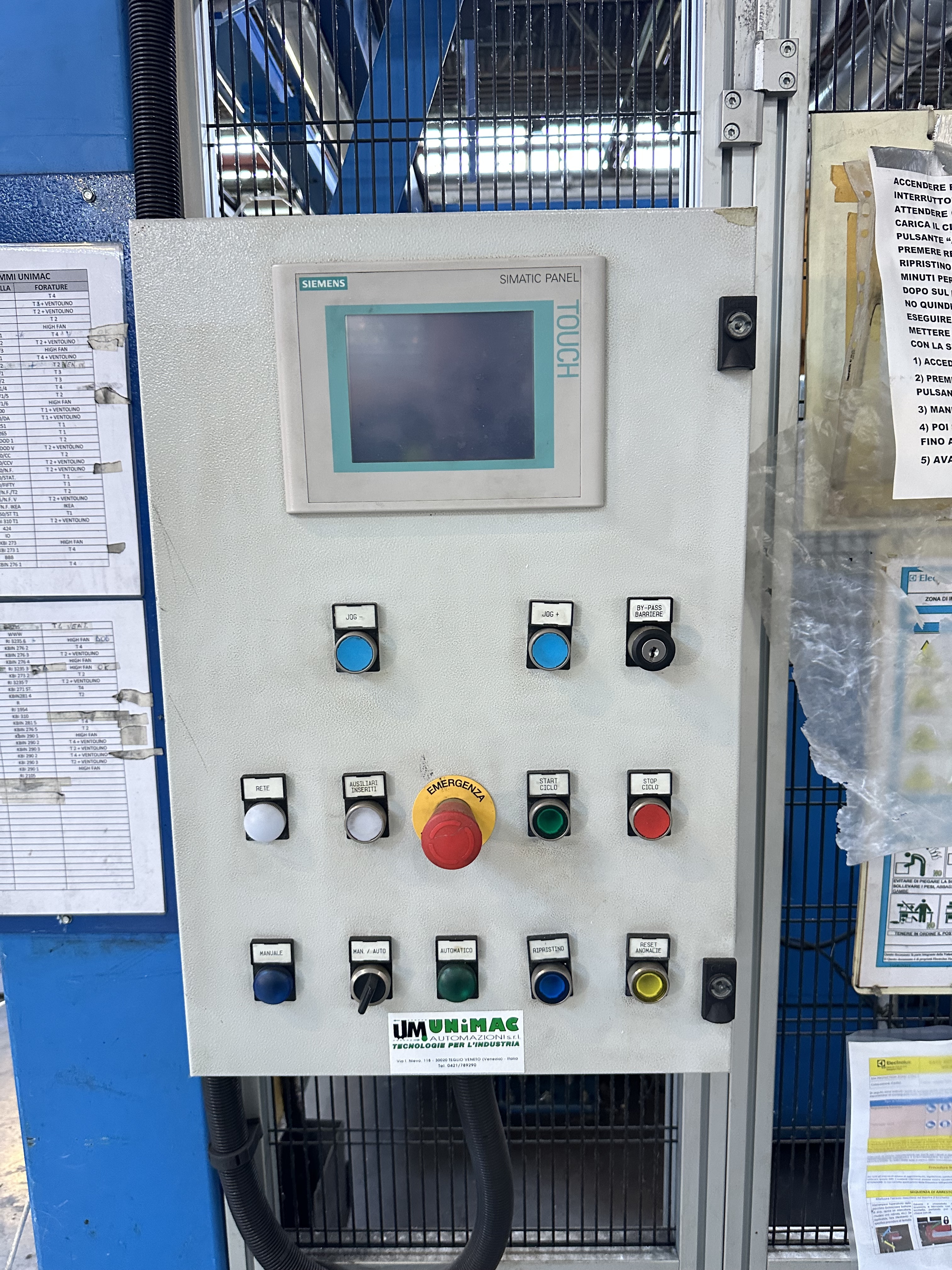 UNIMAC Inner Line Punching Machine (2013)