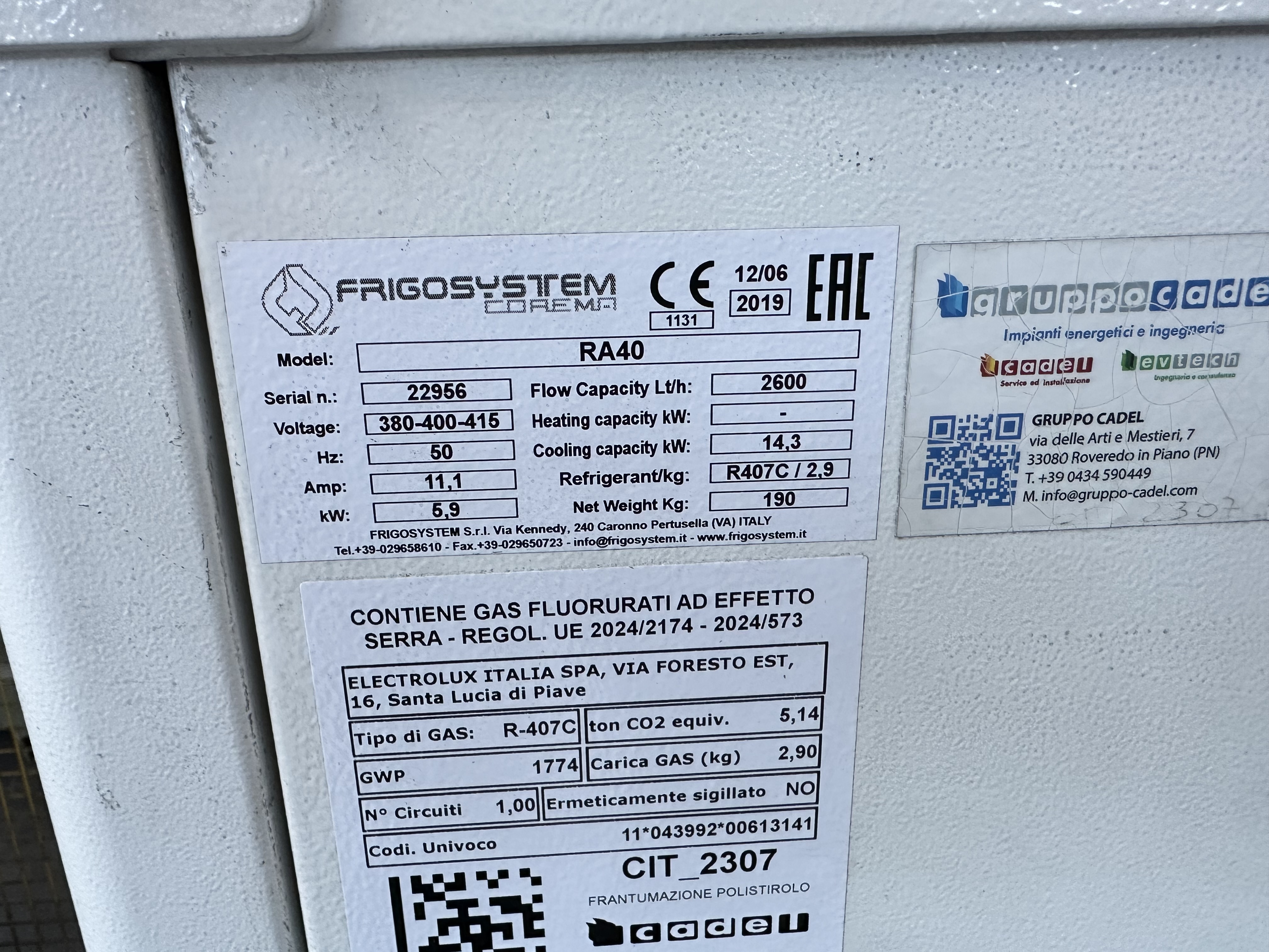 Olma Combi Door Panel Line (1988)