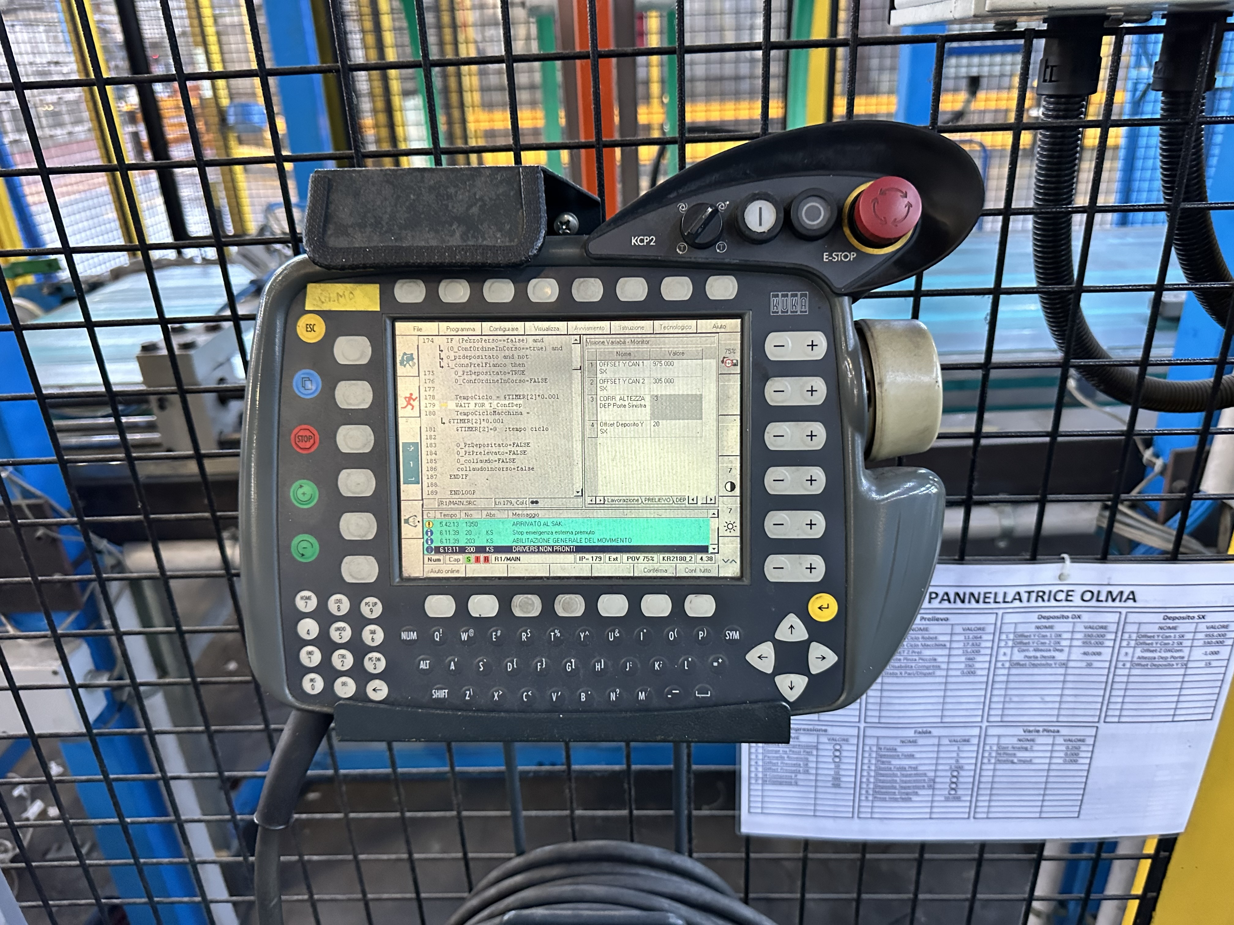 Olma Combi Door Panel Line (1988)