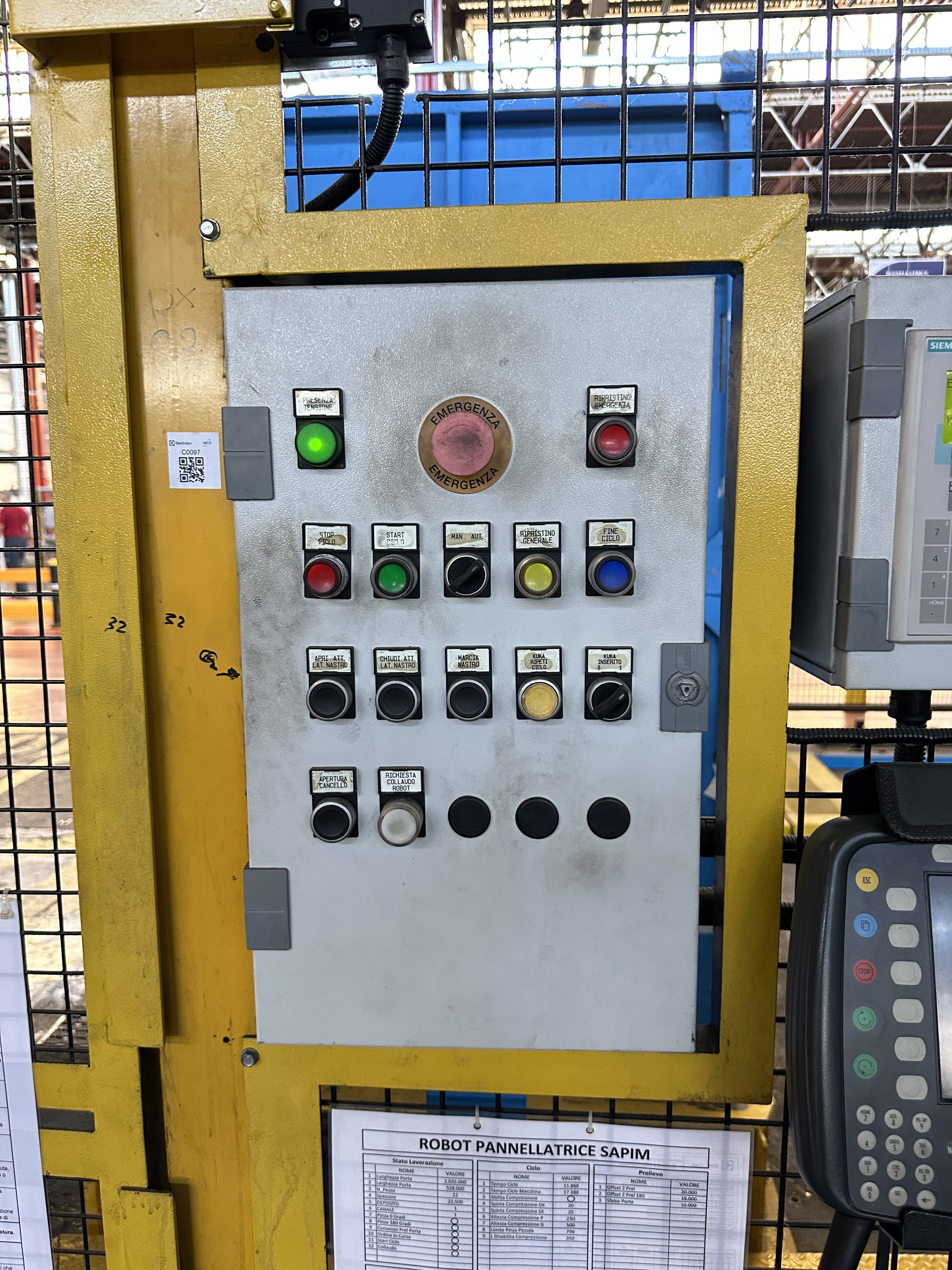 Sapim Door Panel Line (1982)