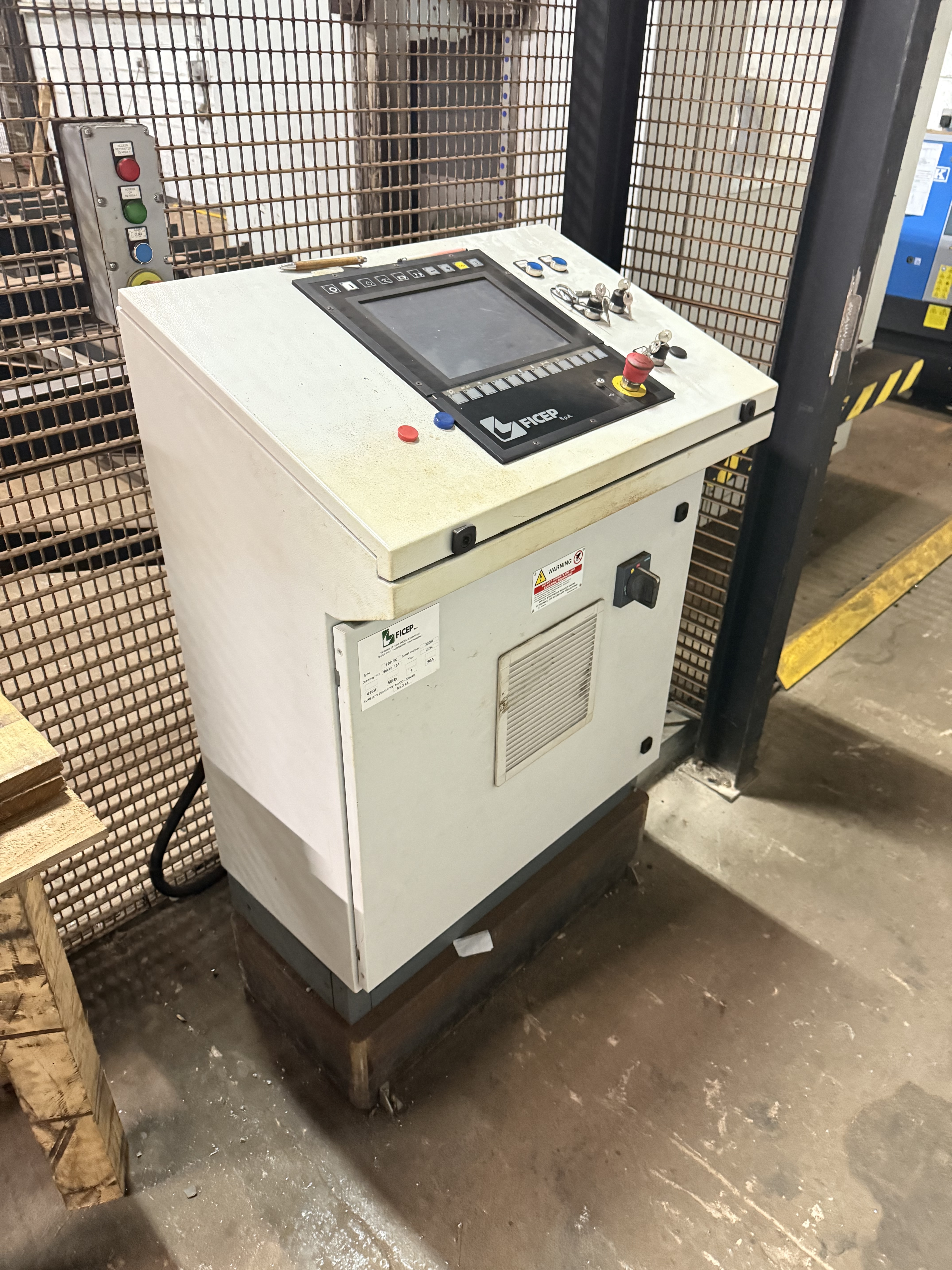 Ficep Excalibur 1201 EX Sectional Steel CNC Milling & Drilling Line (2024)