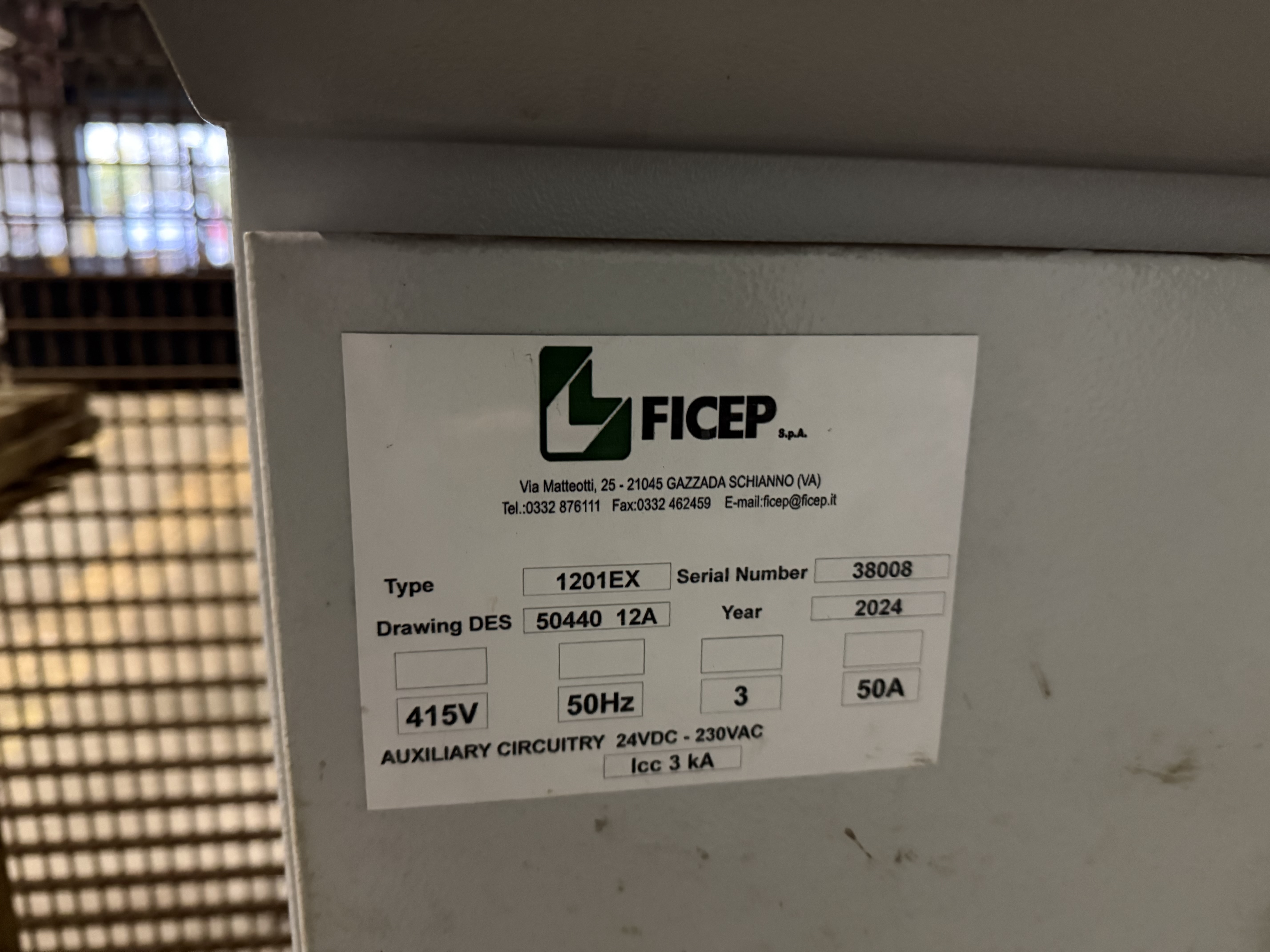 Ficep Excalibur 1201 EX Sectional Steel CNC Milling & Drilling Line (2024)
