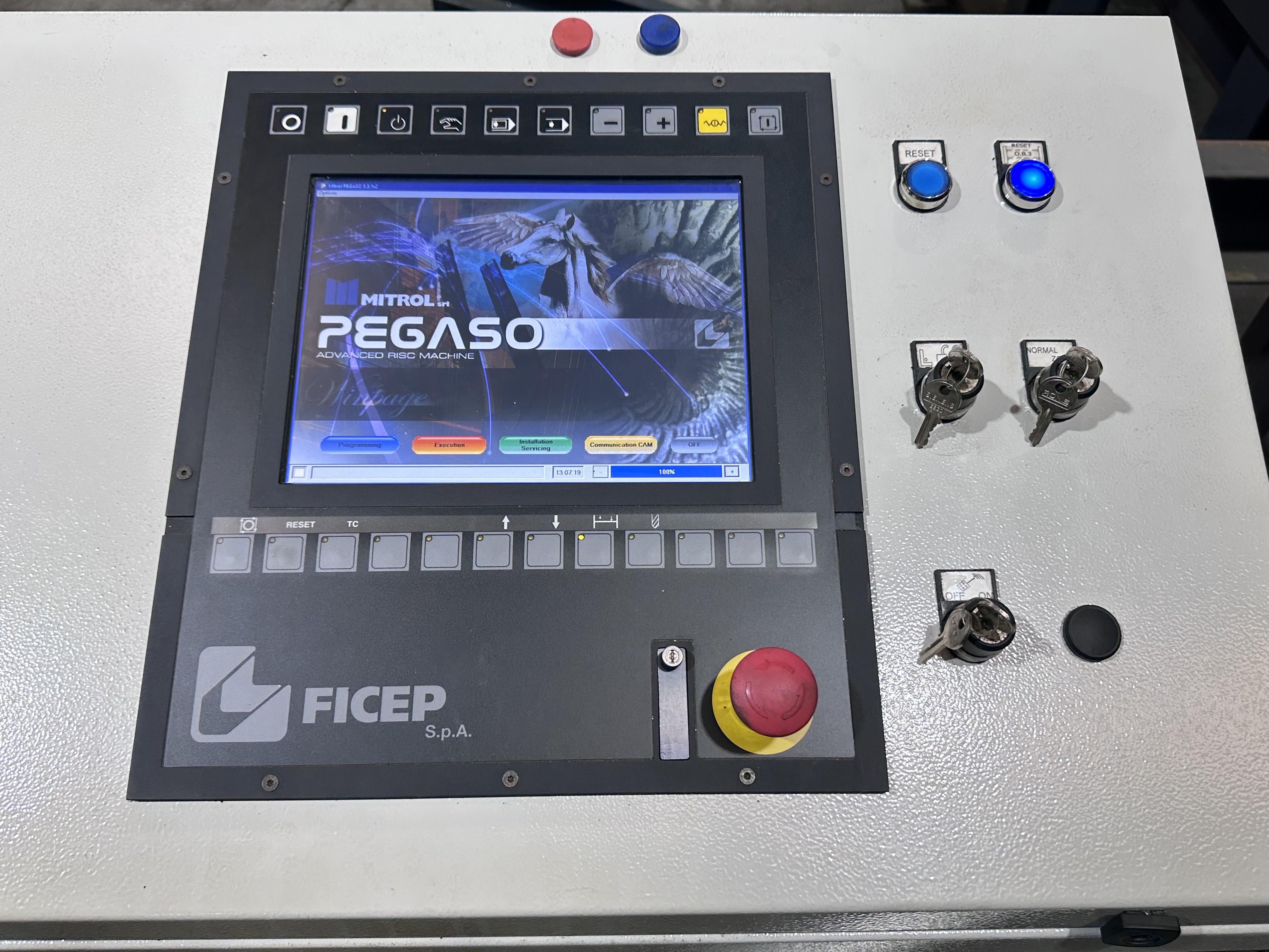 Ficep Excalibur 1201 EX Sectional Steel CNC Milling & Drilling Line (2024)