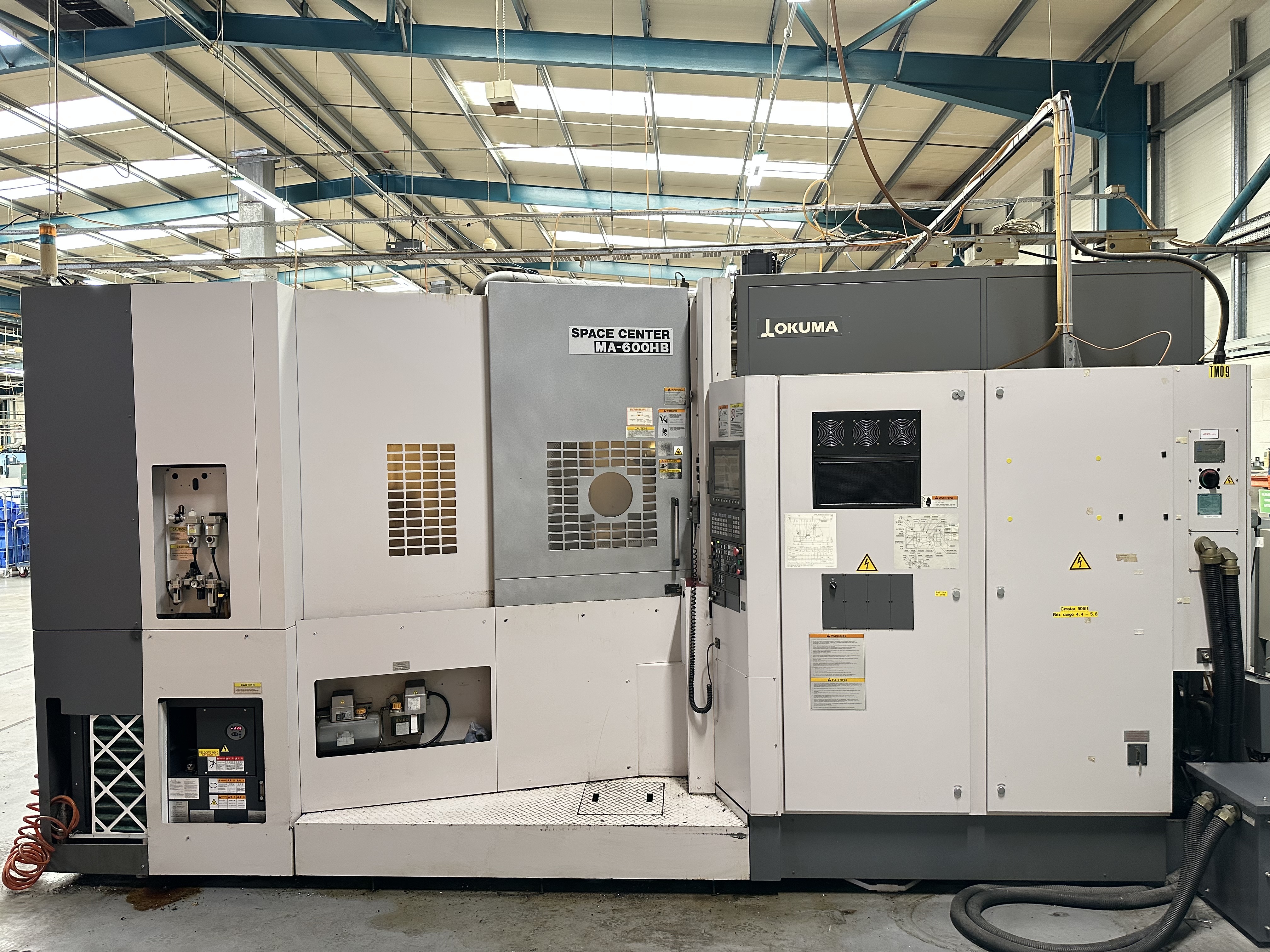 Okuma Space Centre MA-600HB Horizontal Twin Pallet Machining Centre. (2006)