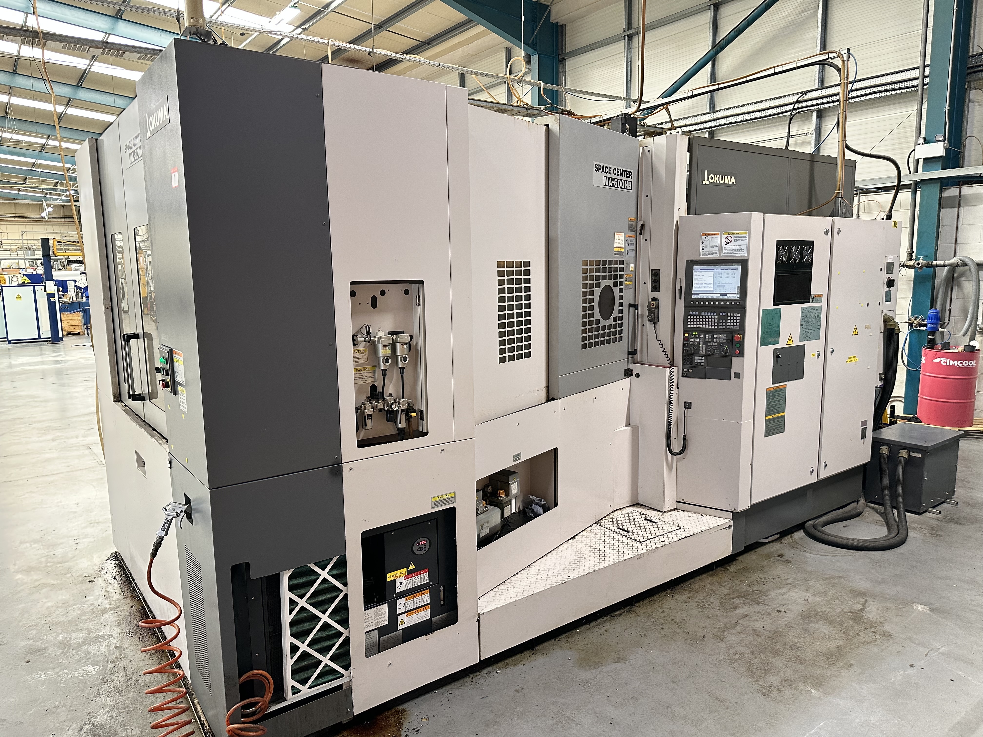 Okuma Space Centre MA-600HB Horizontal Twin Pallet Machining Centre. (2006)