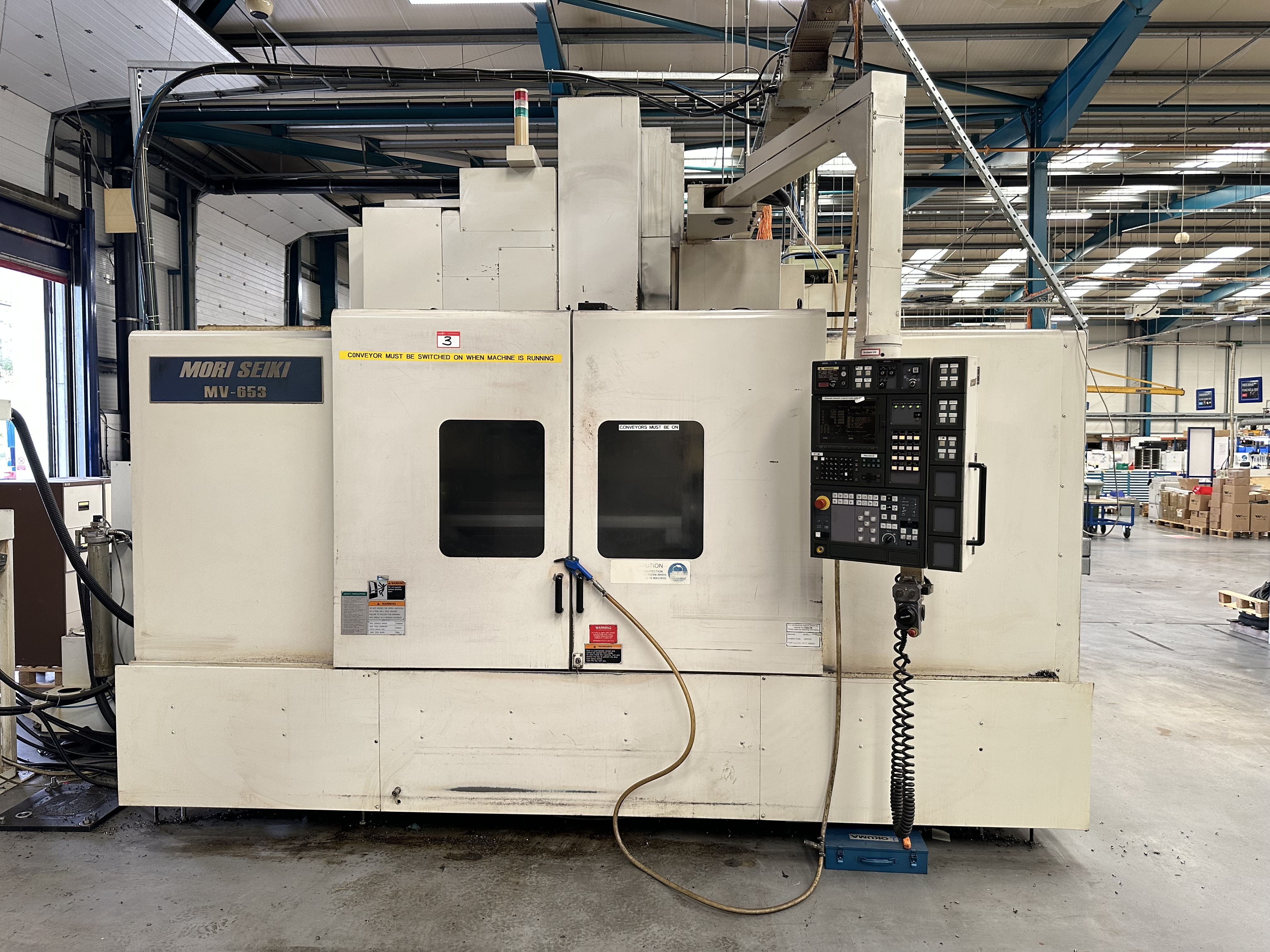Mori Seiki MV-653/50 Heavy Duty Vertical Machining Centre. (1999)