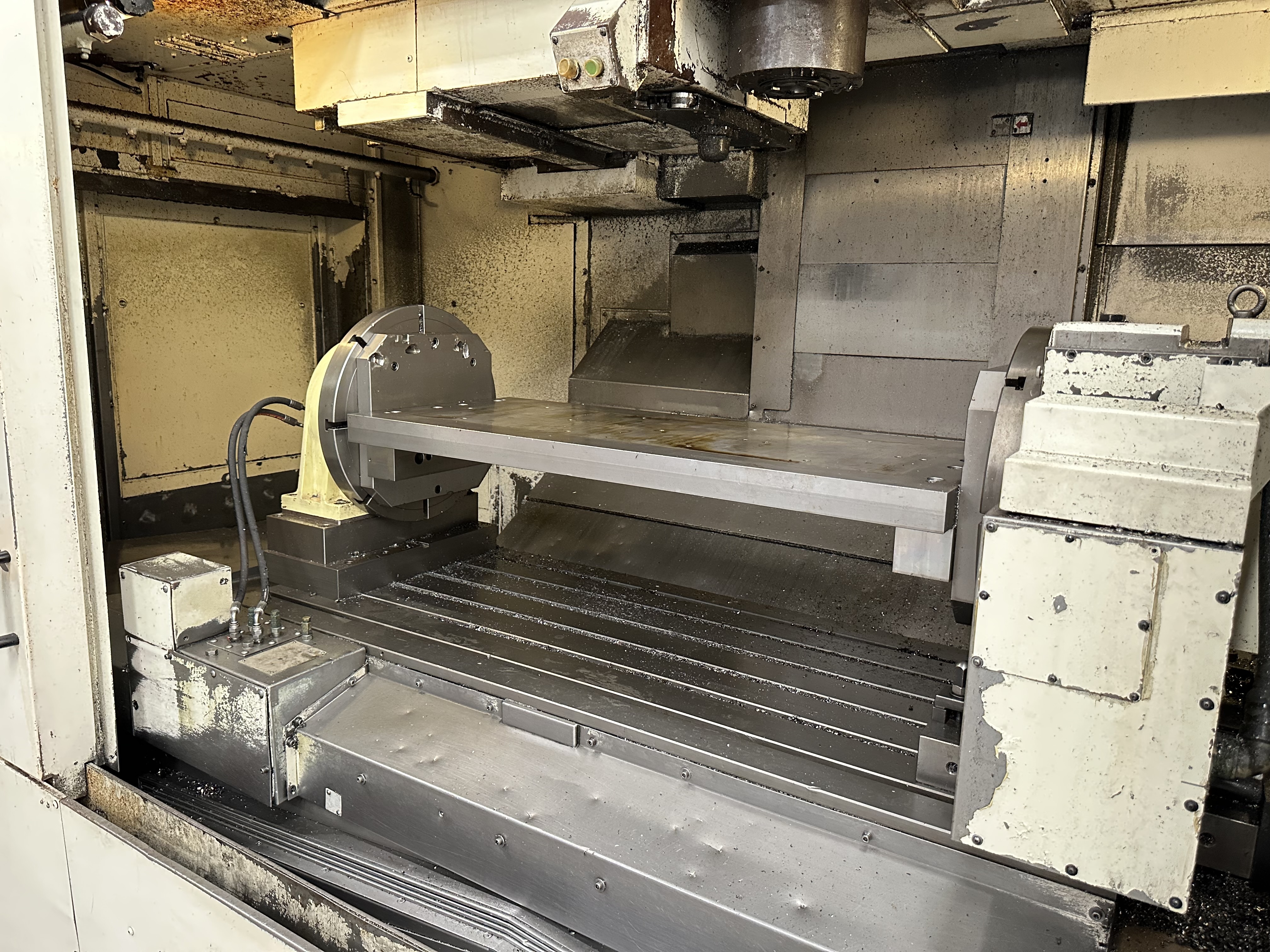 Nikken 500mm dia 4th Axis & Powered Tailstock
