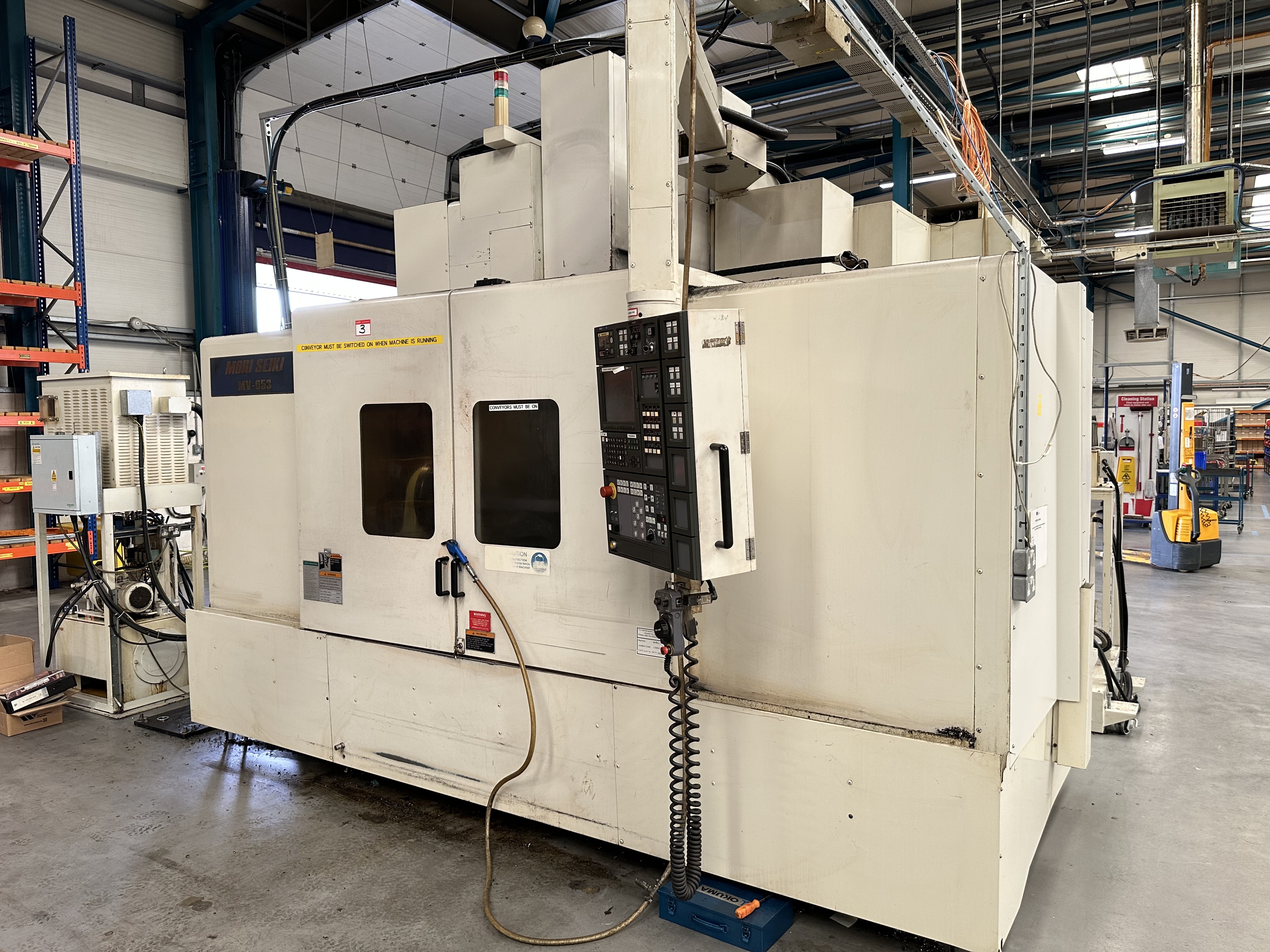 Mori Seiki MV-653/50 Heavy Duty Vertical Machining Centre. (1999)