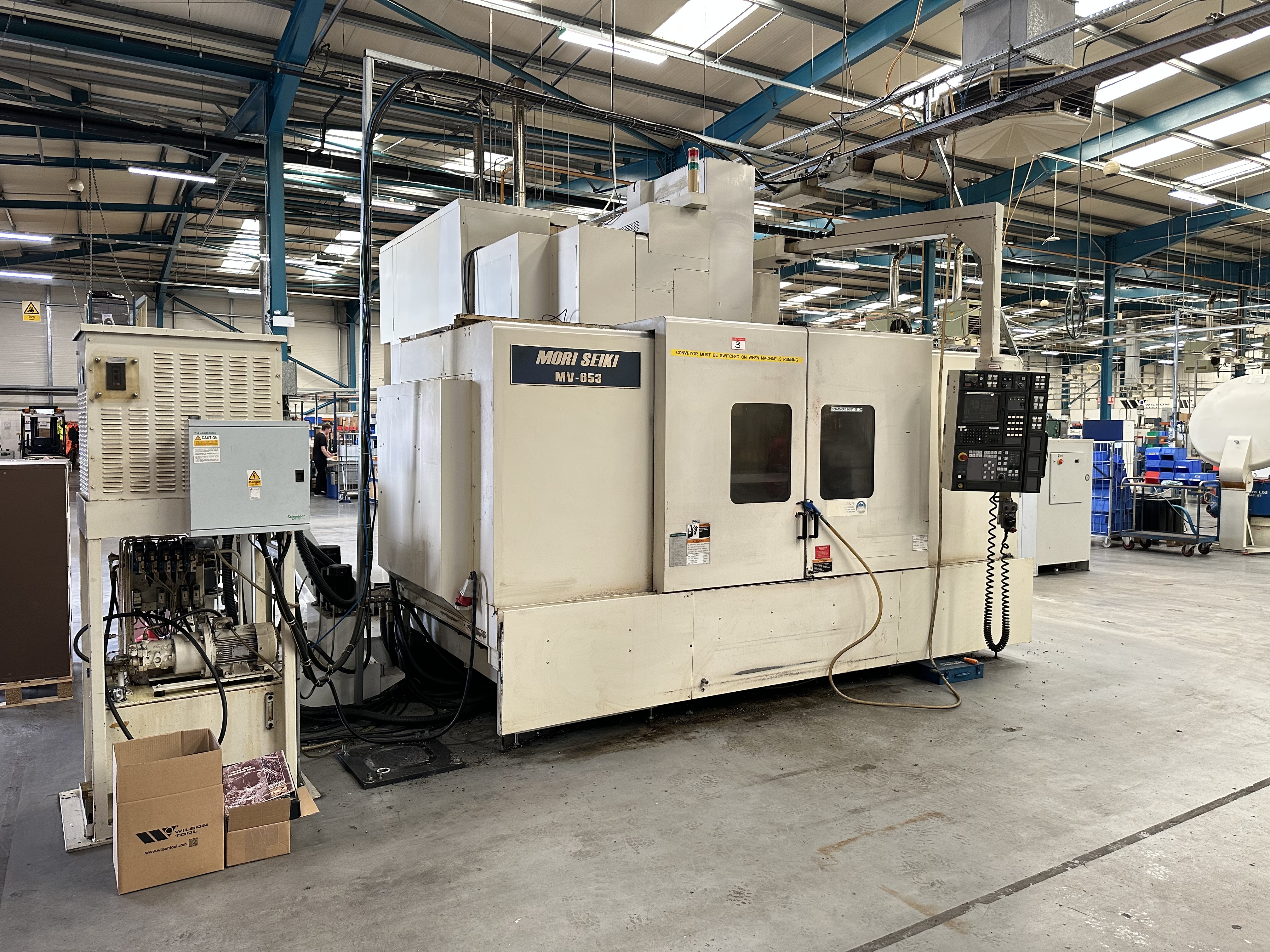 Mori Seiki MV-653/50 Heavy Duty Vertical Machining Centre. (1999)
