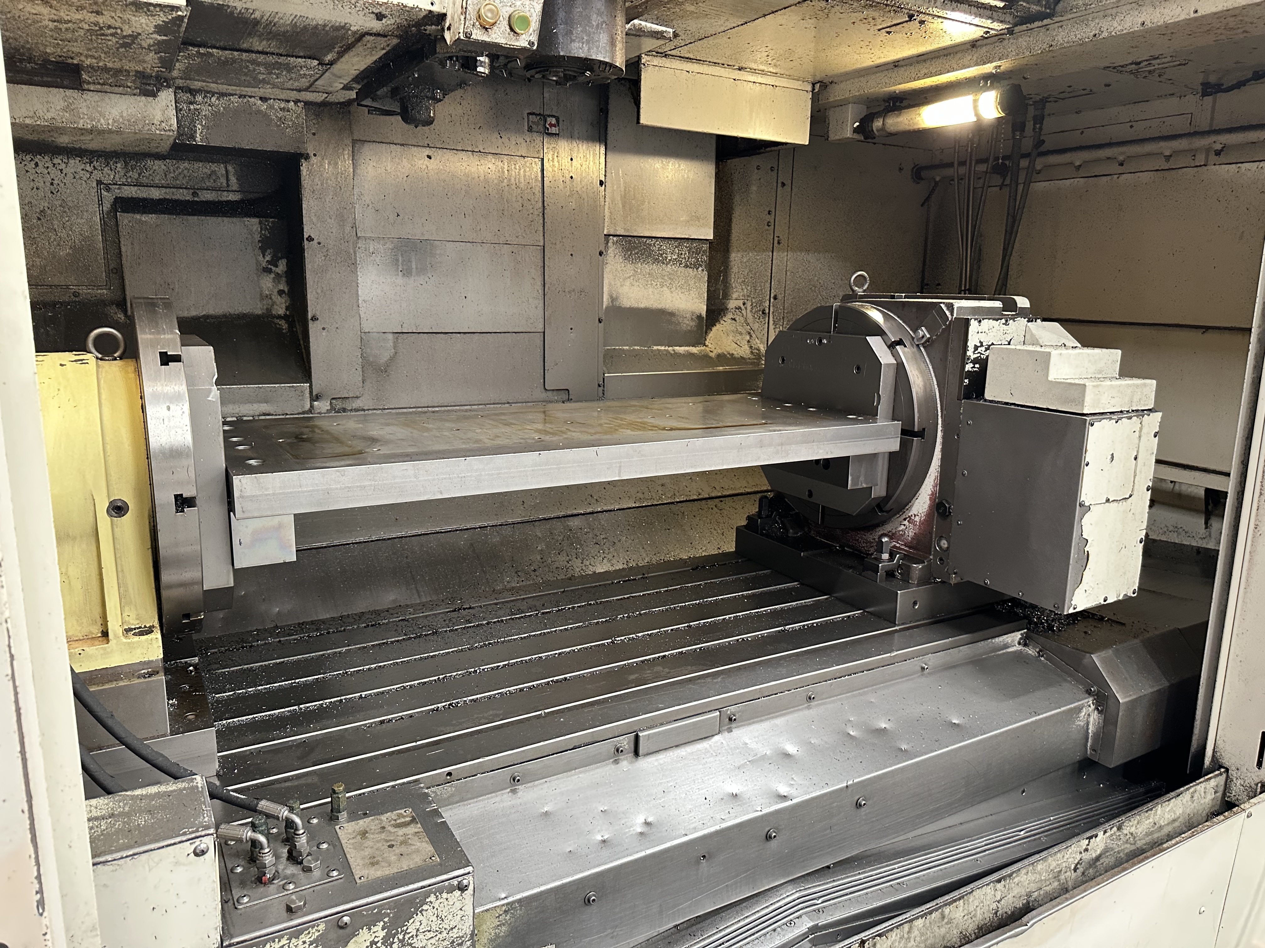 Nikken 500mm dia 4th Axis & Powered Tailstock