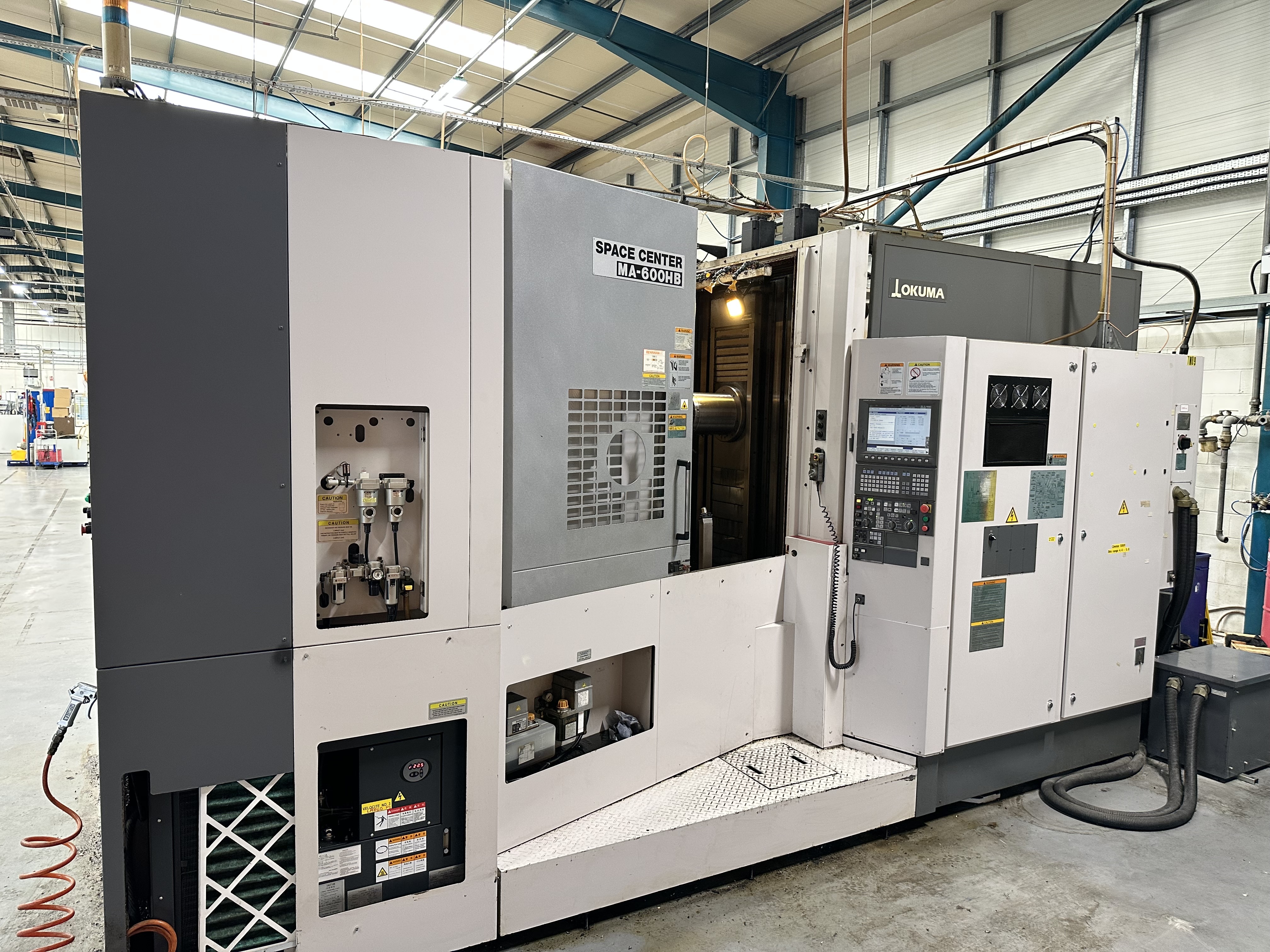 Okuma Space Centre MA-600HB Horizontal Twin Pallet Machining Centre. (2006)