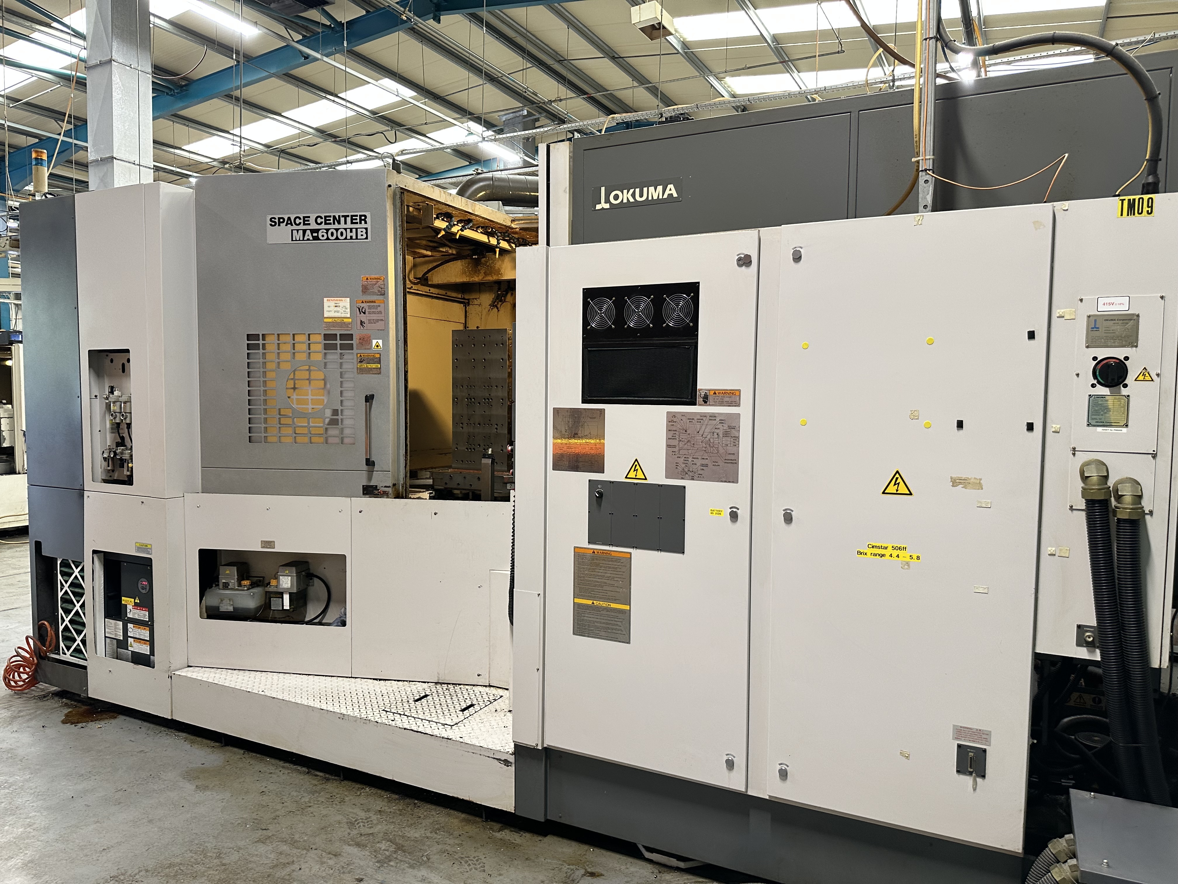 Okuma Space Centre MA-600HB Horizontal Twin Pallet Machining Centre. (2006)