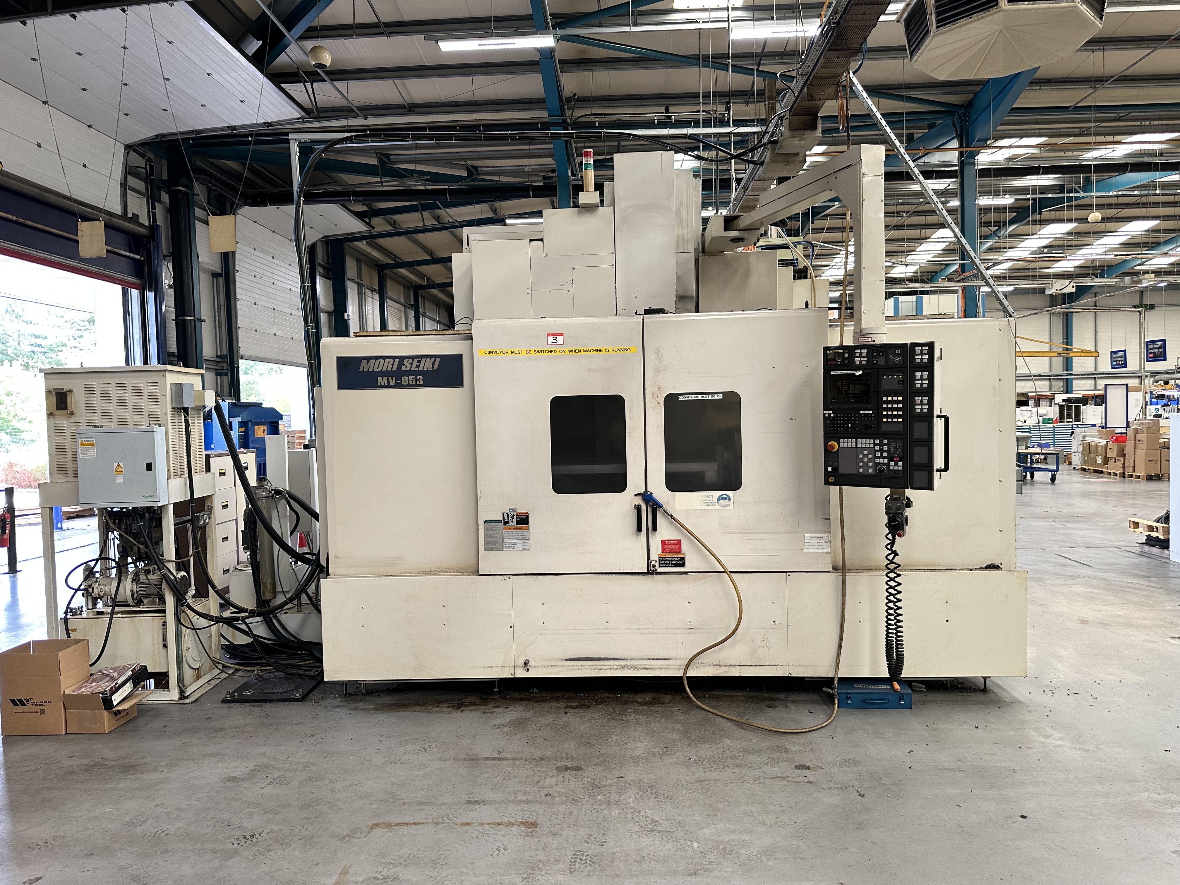 Mori Seiki MV-653/50 Heavy Duty Vertical Machining Centre. (1999)
