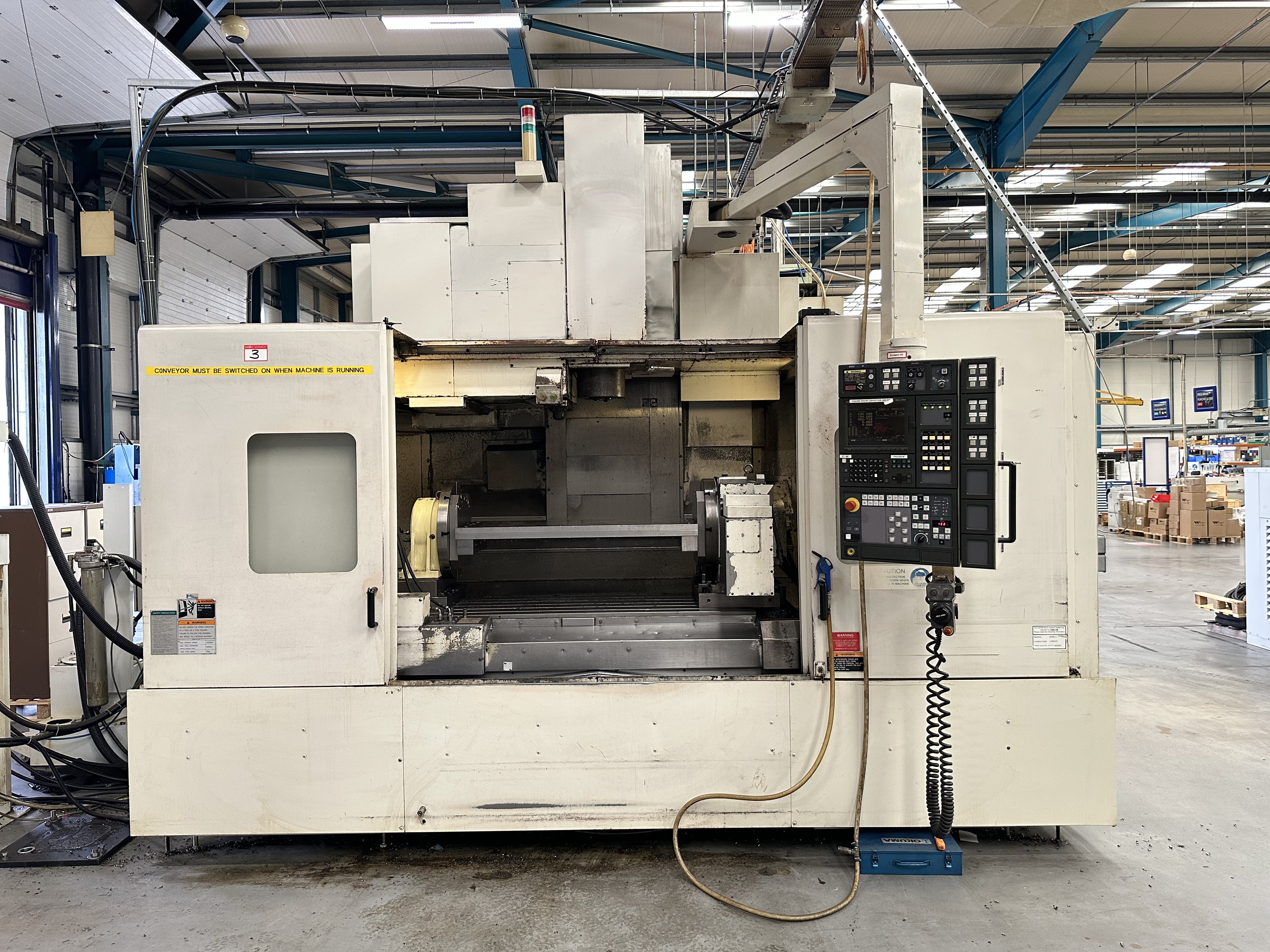 Mori Seiki MV-653/50 Heavy Duty Vertical Machining Centre. (1999)
