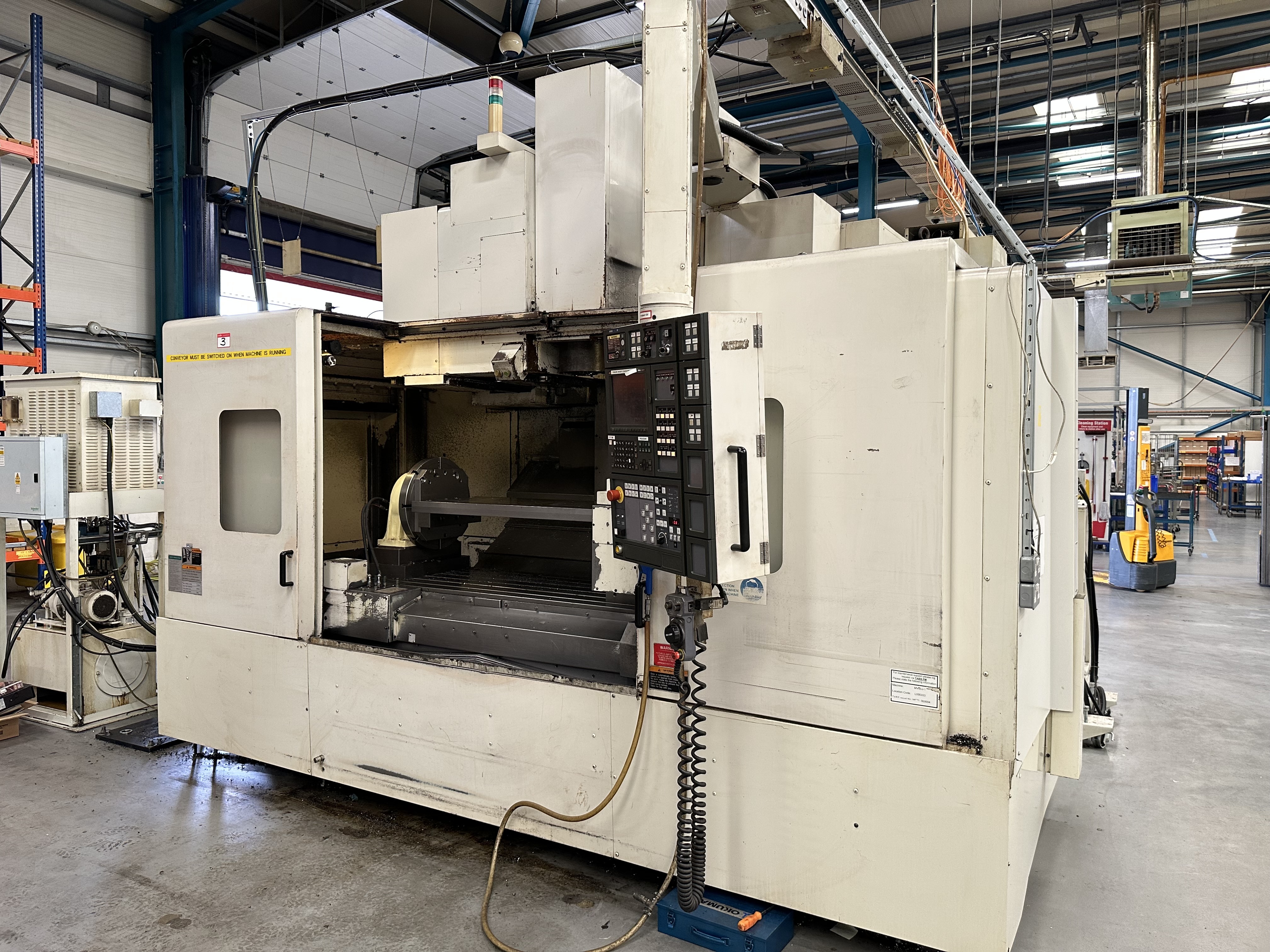 Mori Seiki MV-653/50 Heavy Duty Vertical Machining Centre. (1999)