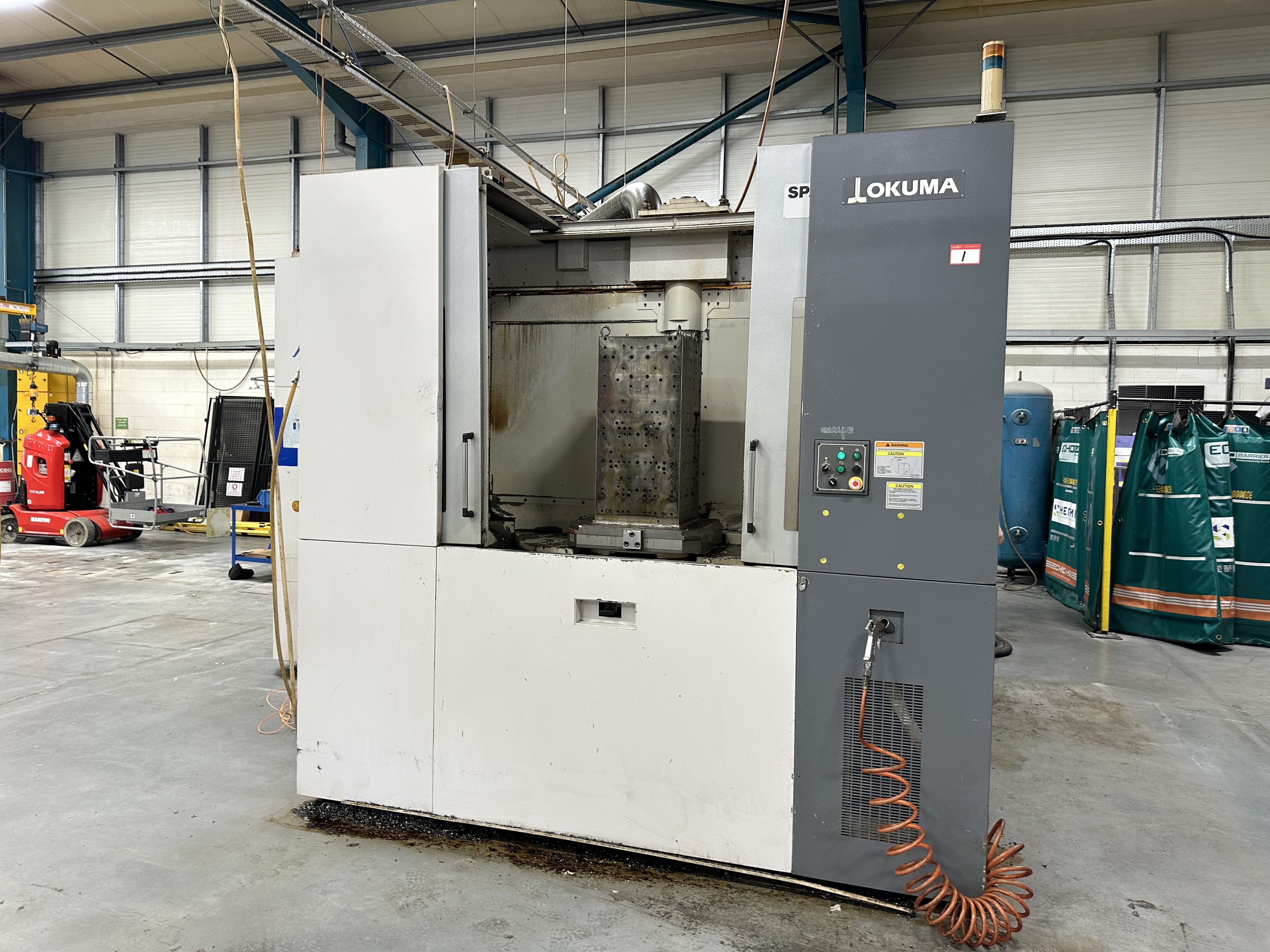 Okuma Space Centre MA-600HB Horizontal Twin Pallet Machining Centre. (2006)