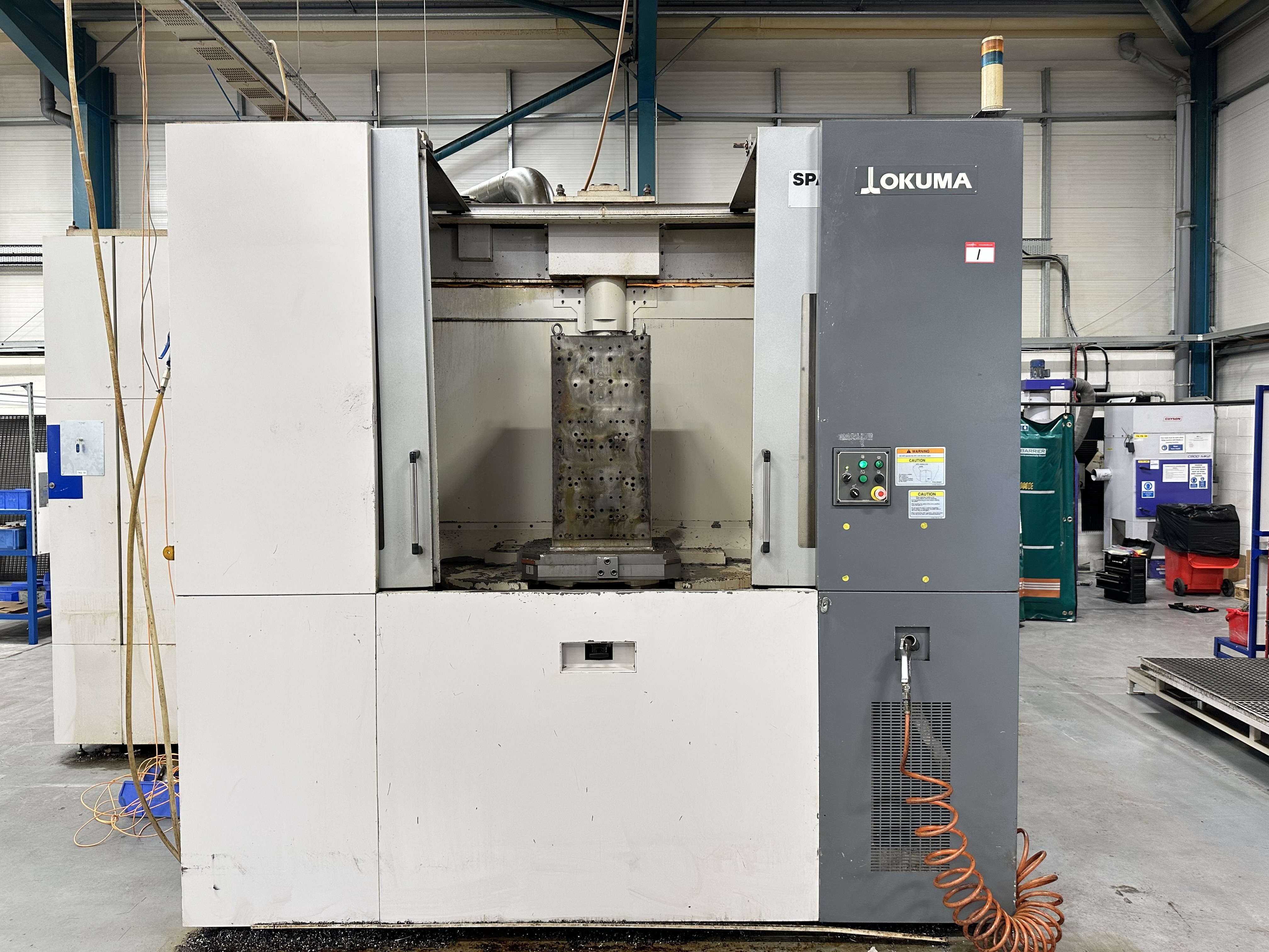 Okuma Space Centre MA-600HB Horizontal Twin Pallet Machining Centre. (2006)