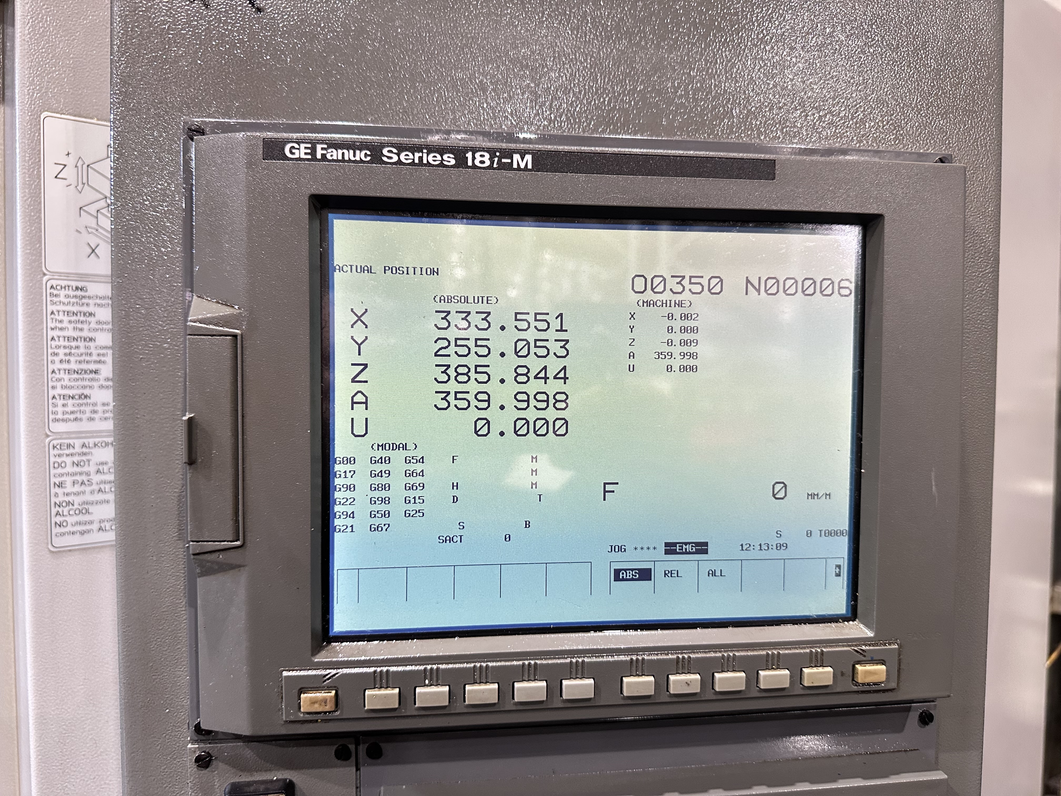 Chiron FZ 15 W High Speed Twin Pallet Vertical Machining Centre. (2002)