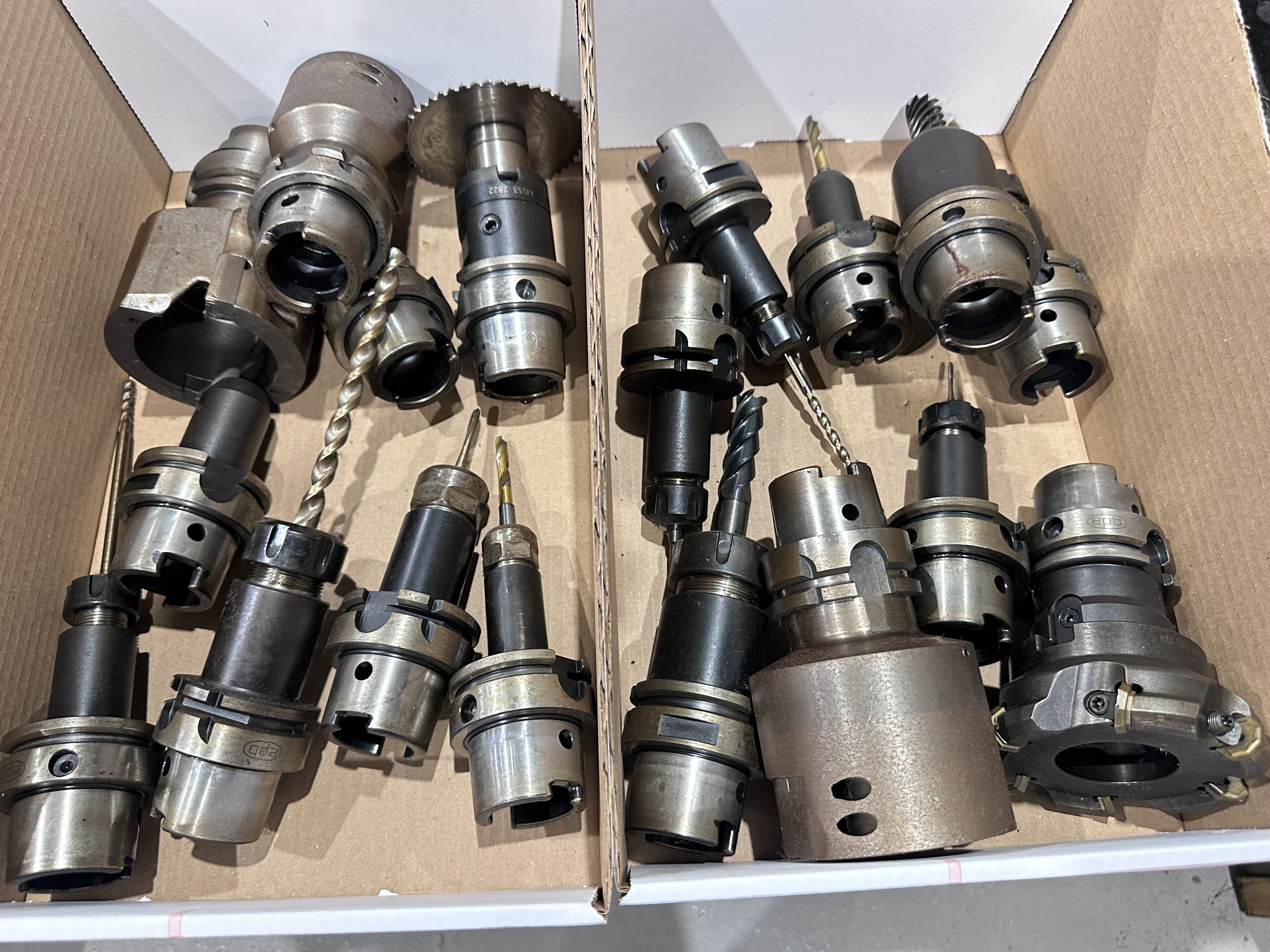 Qty of HSK 63 Tooling