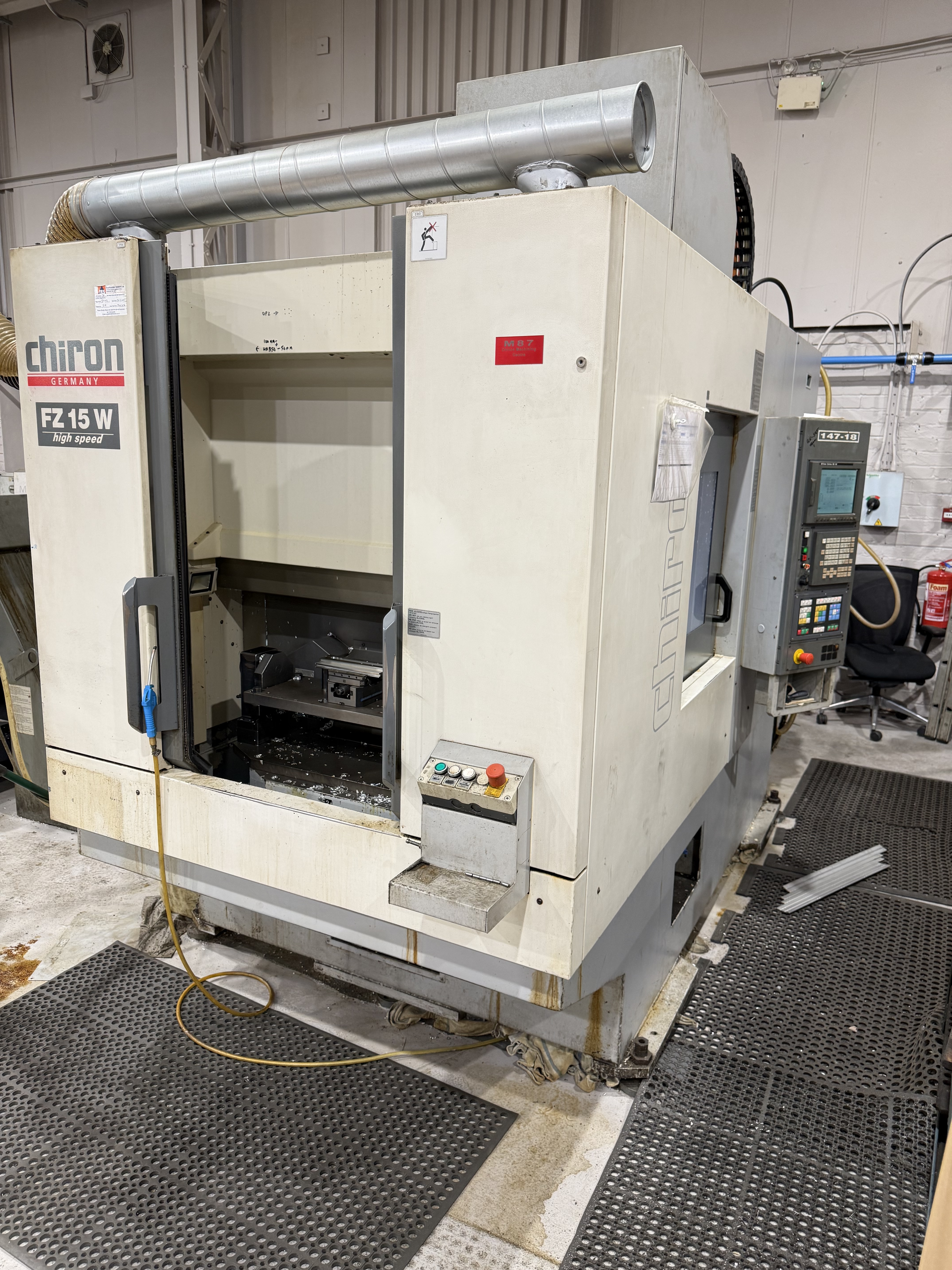 Chiron FZ 15 W High Speed Twin Pallet Vertical Machining Centre. (2002)