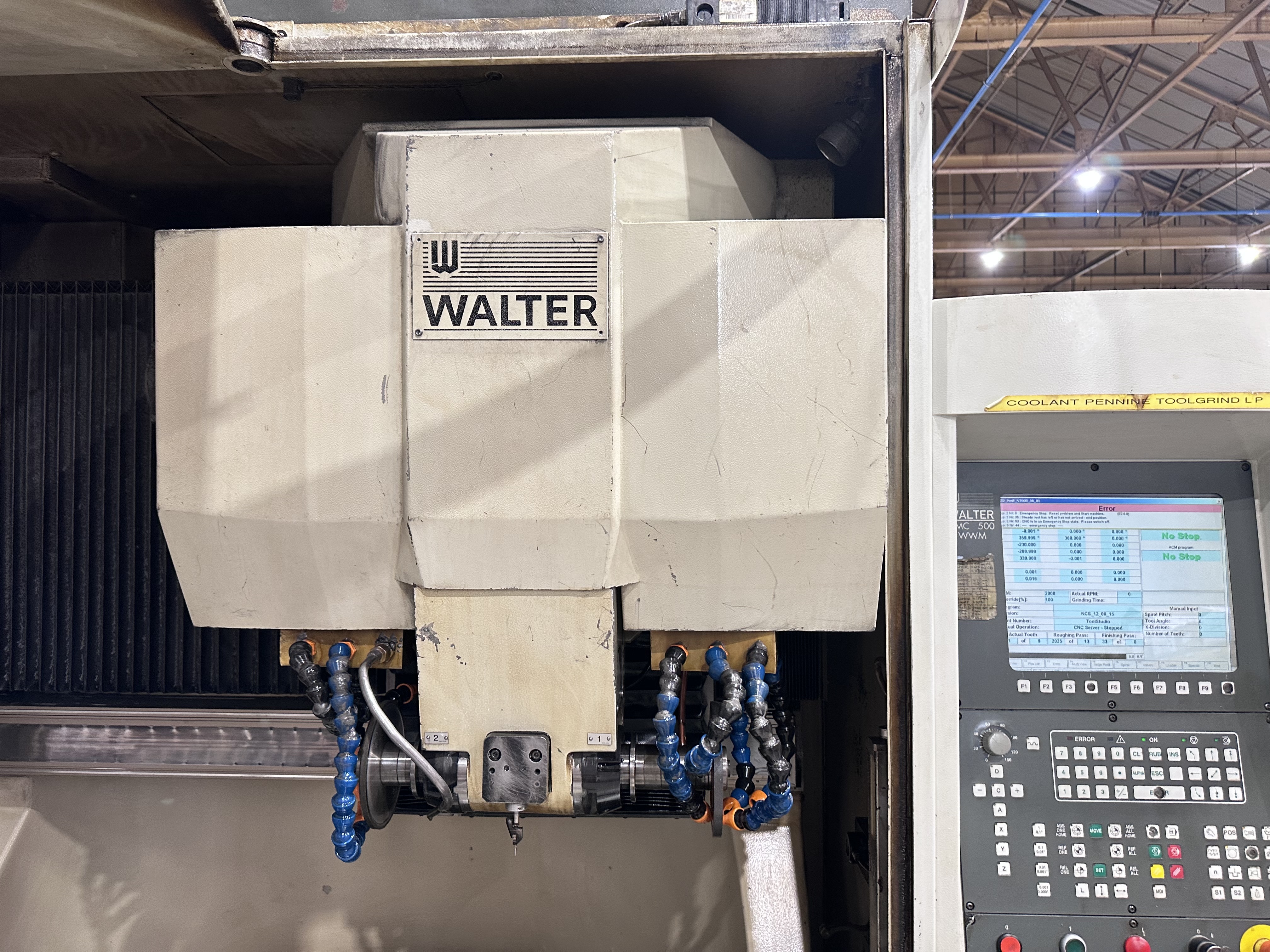 Walter Helitronic Power Production 5-Axis CNC Tool Grinder. (2000)