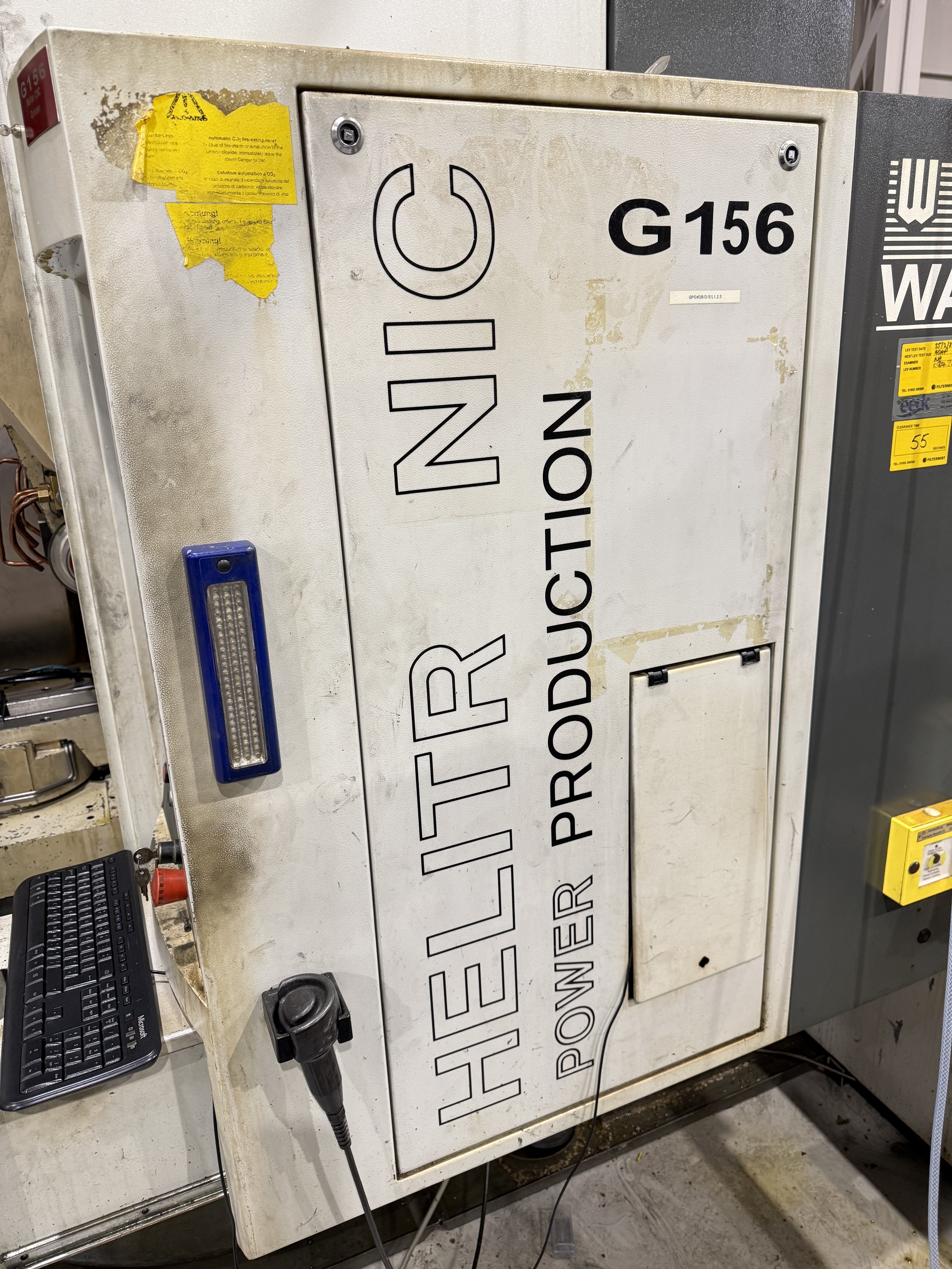 Walter Helitronic Power Production 5-Axis CNC Tool Grinder. (2000)