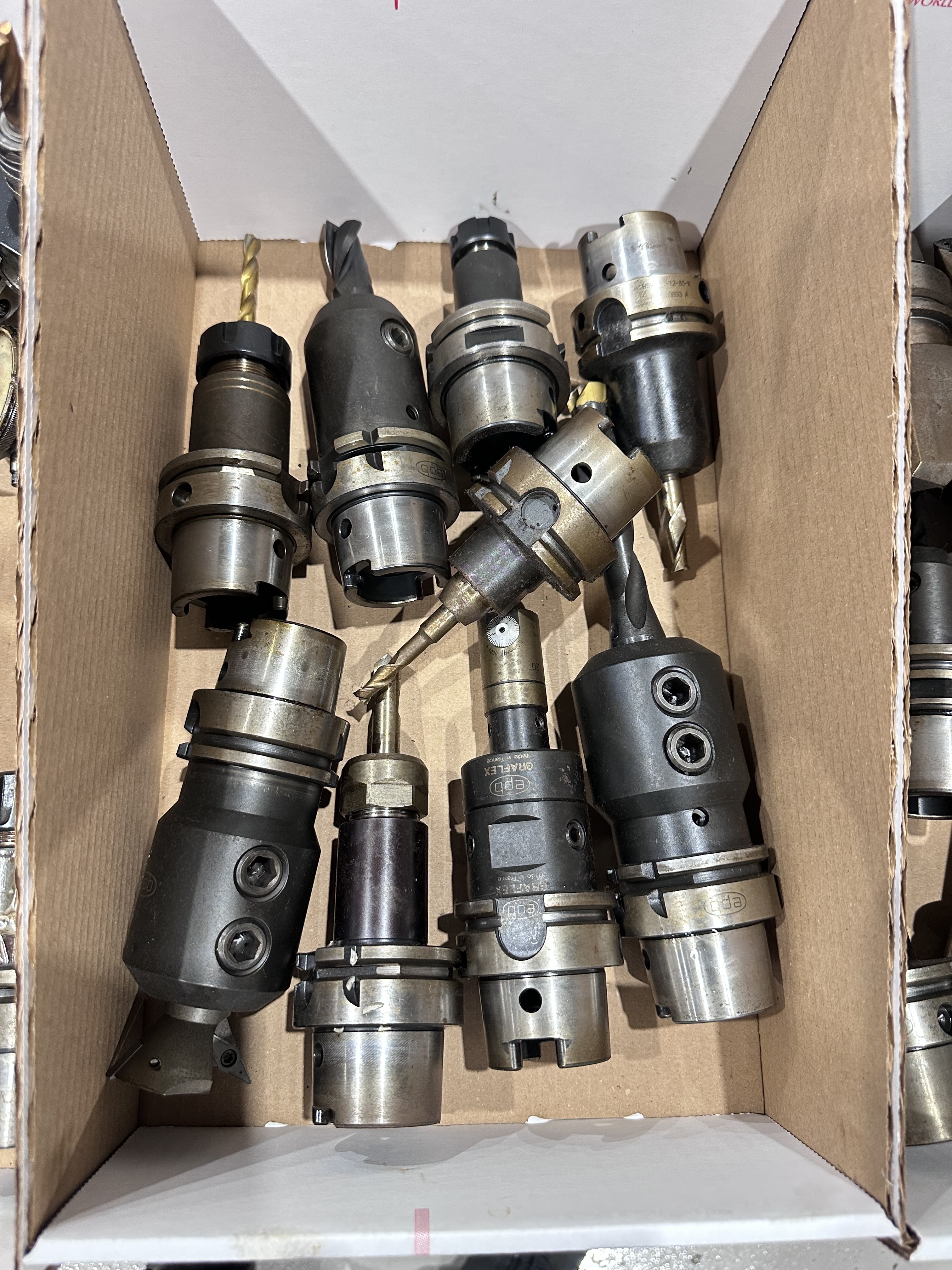 Qty of HSK 63 Tooling