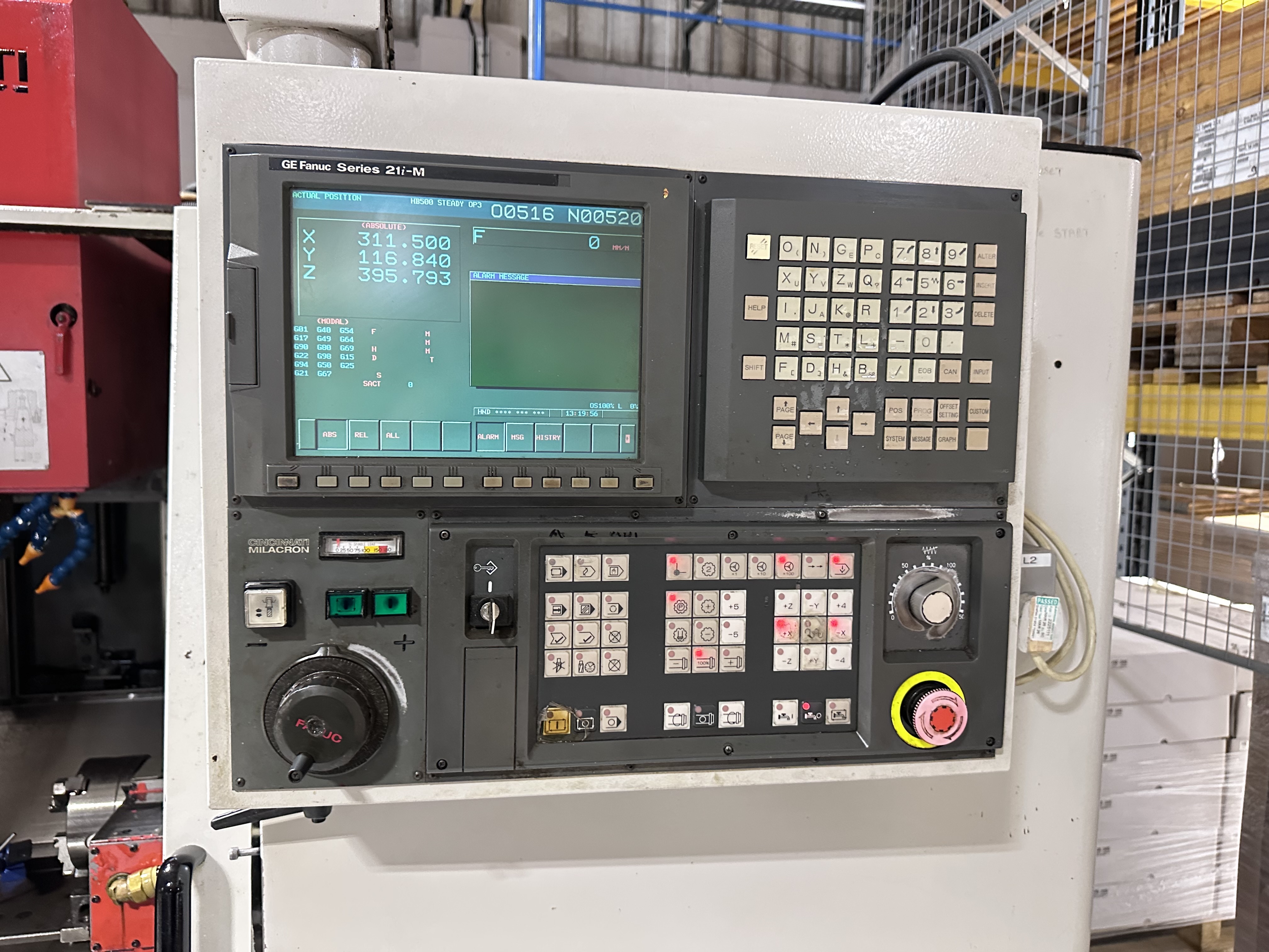 Cincinnati VMC-750 Vertical Machining Centre. (1999)