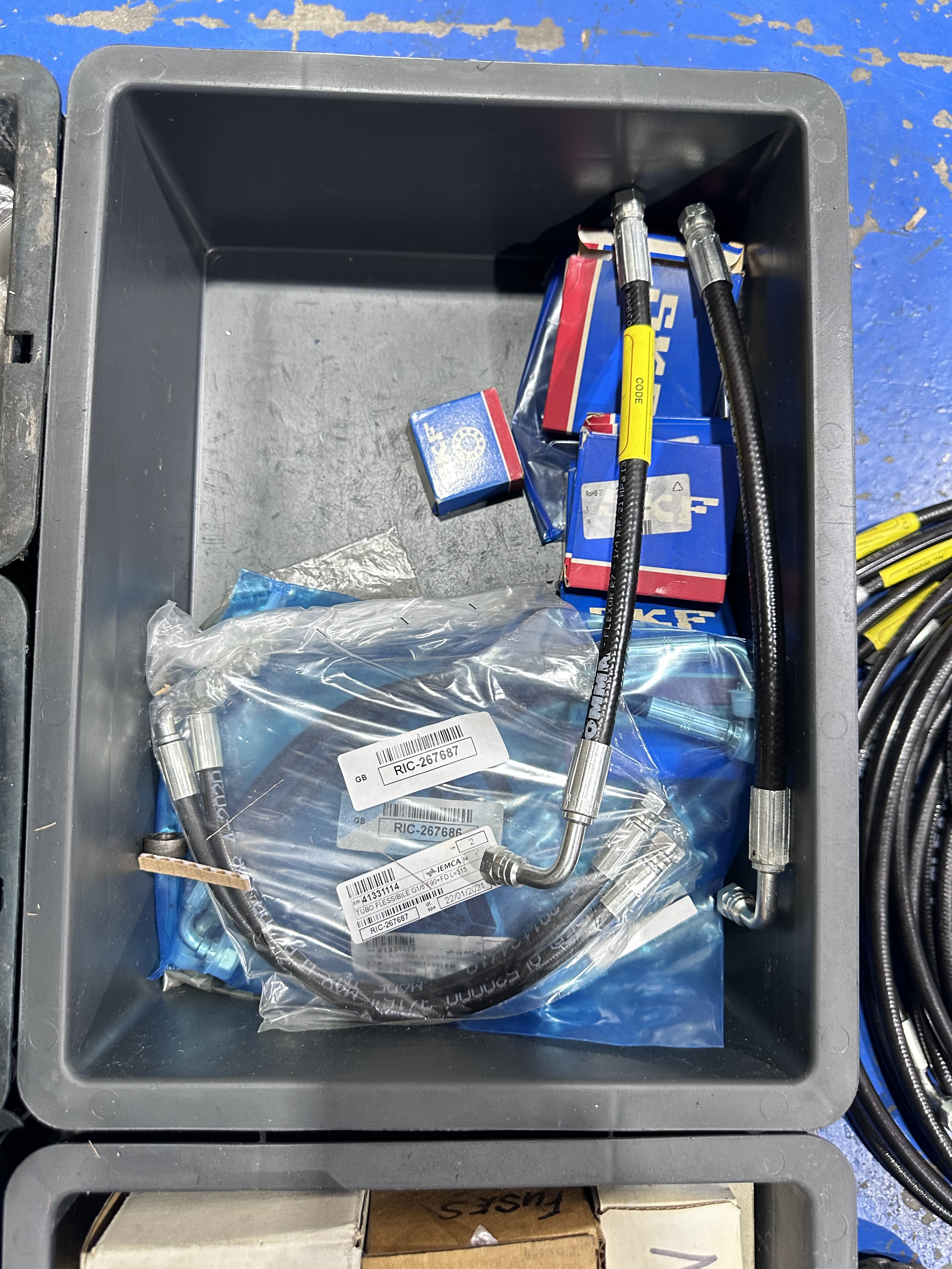 Qty of Spares Suitable for Indexing Machines