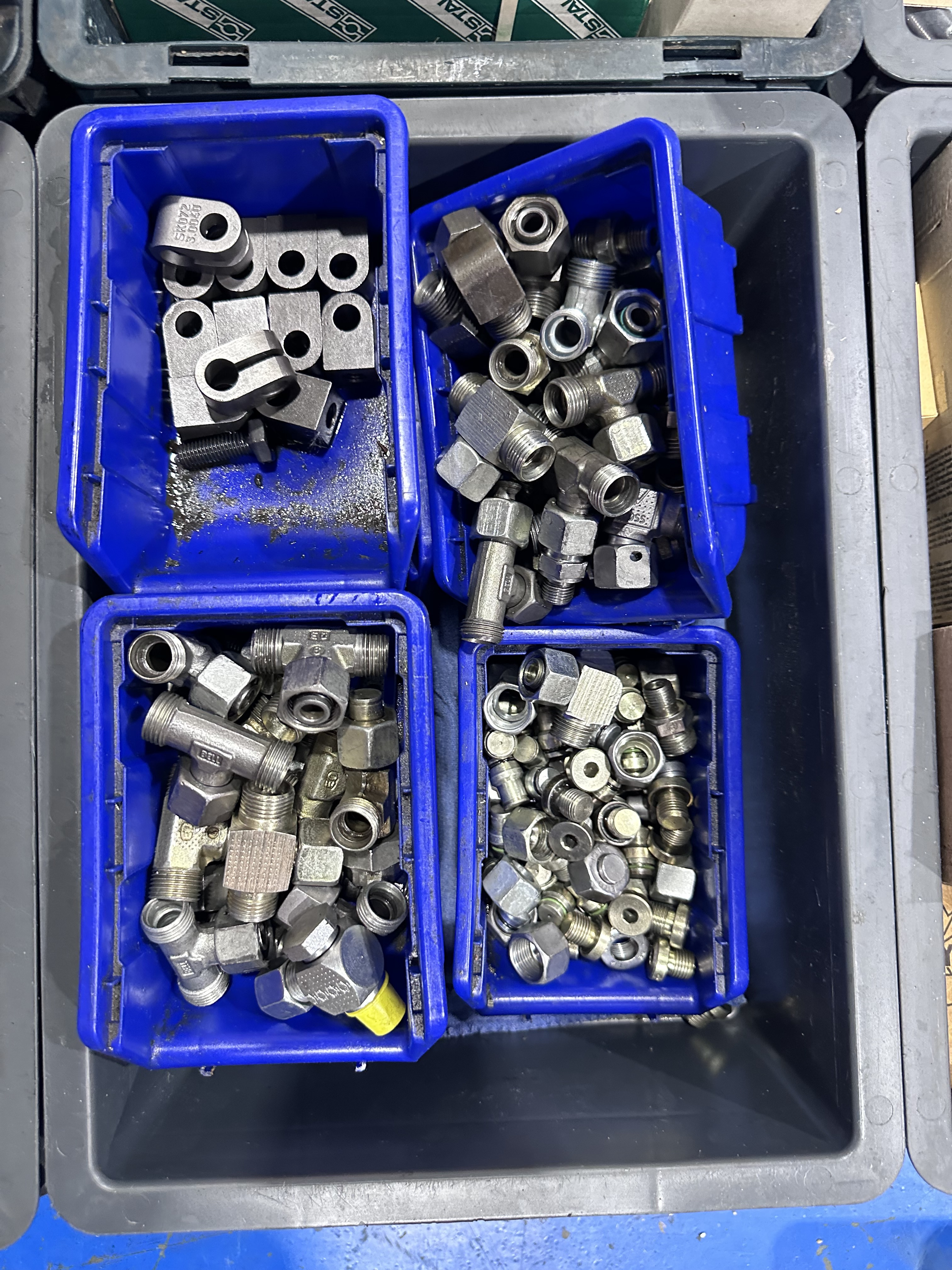 Qty of Spares Suitable for Indexing Machines