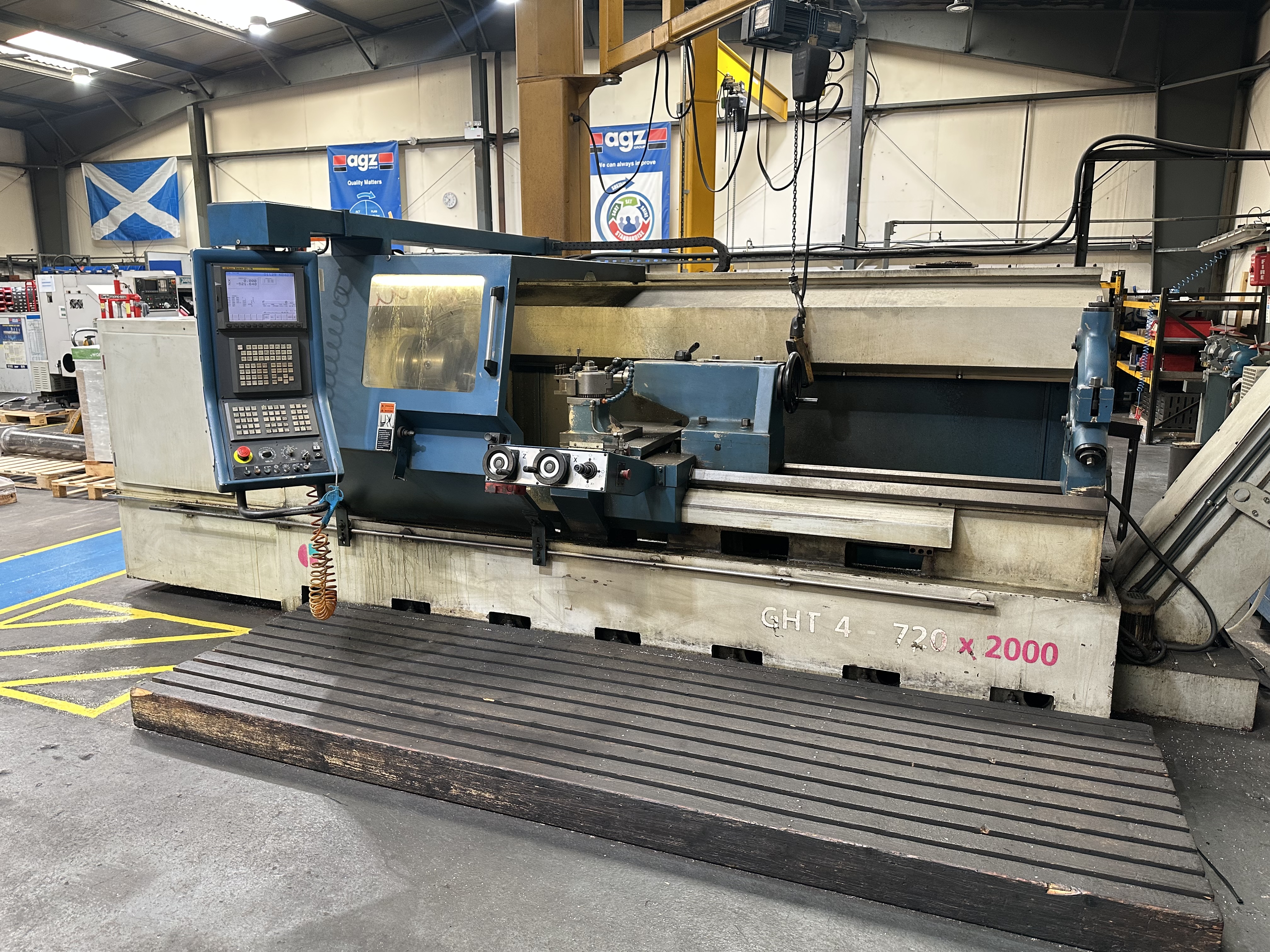 3511 - Geminis GHT4 - 720 x 2000 CNC Centre Lathe (2005)