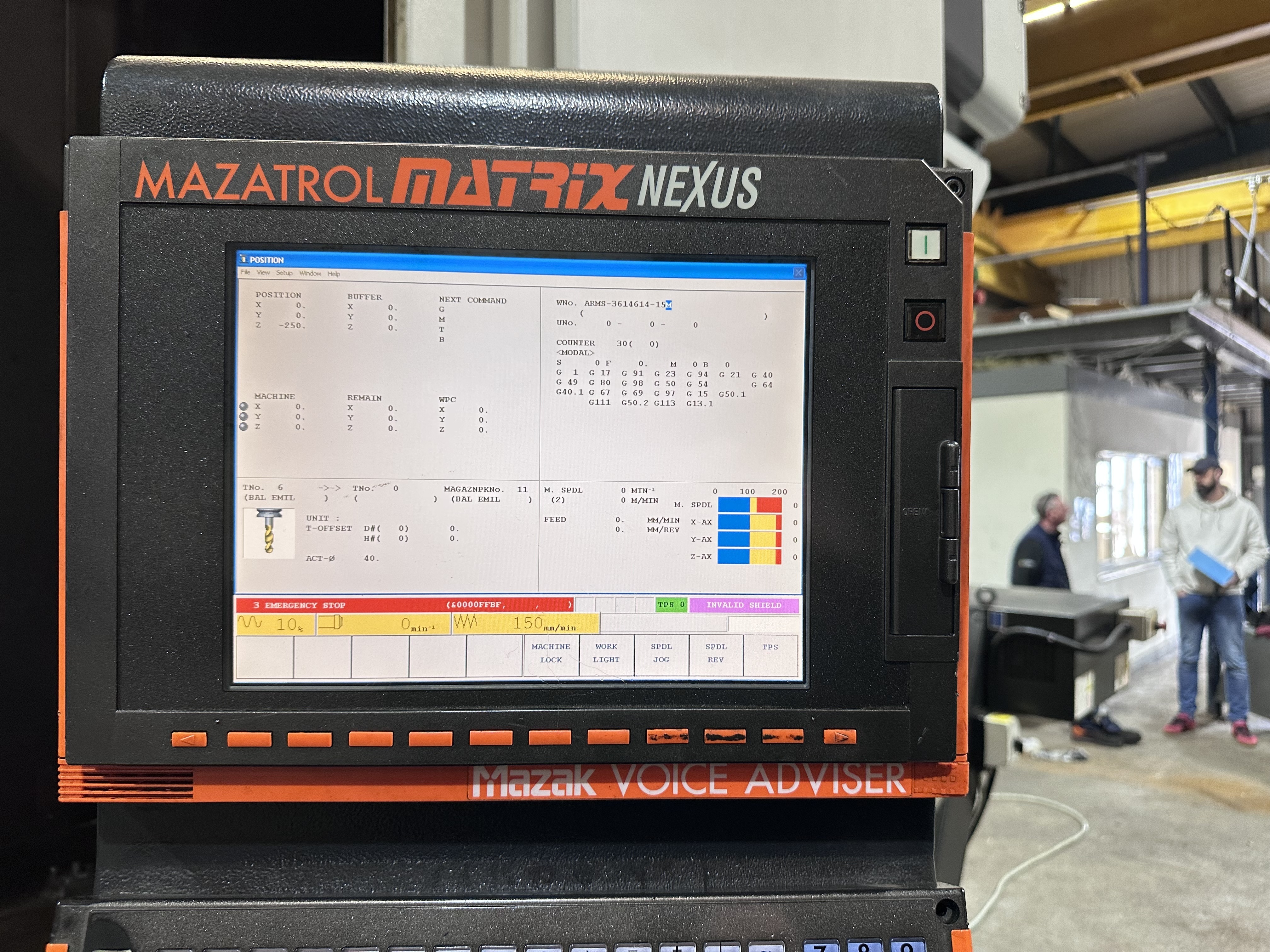 Mazak VTC820/30 3-Axis Machining Centre. (2010)