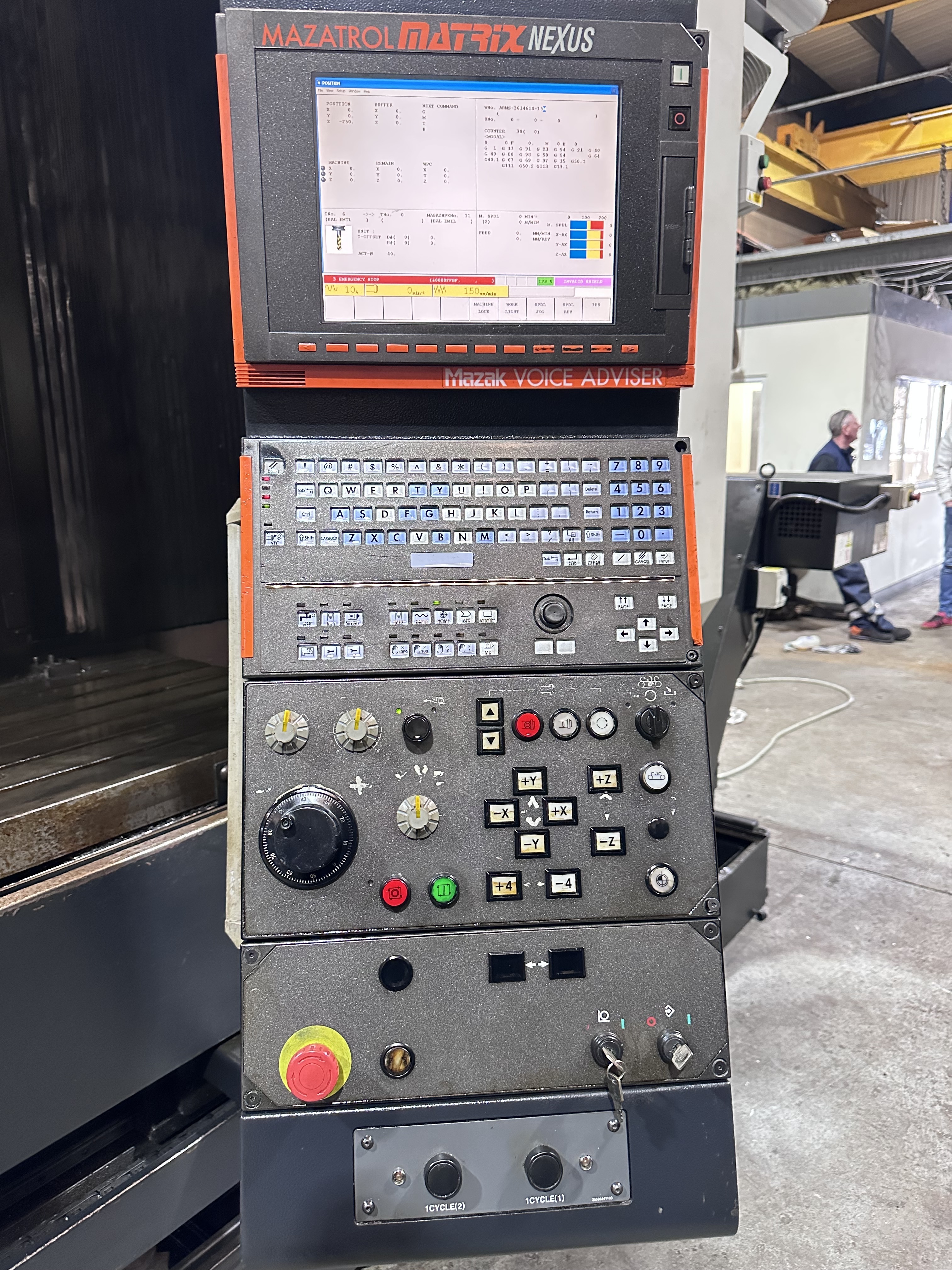 Mazak VTC820/30 3-Axis Machining Centre. (2010)