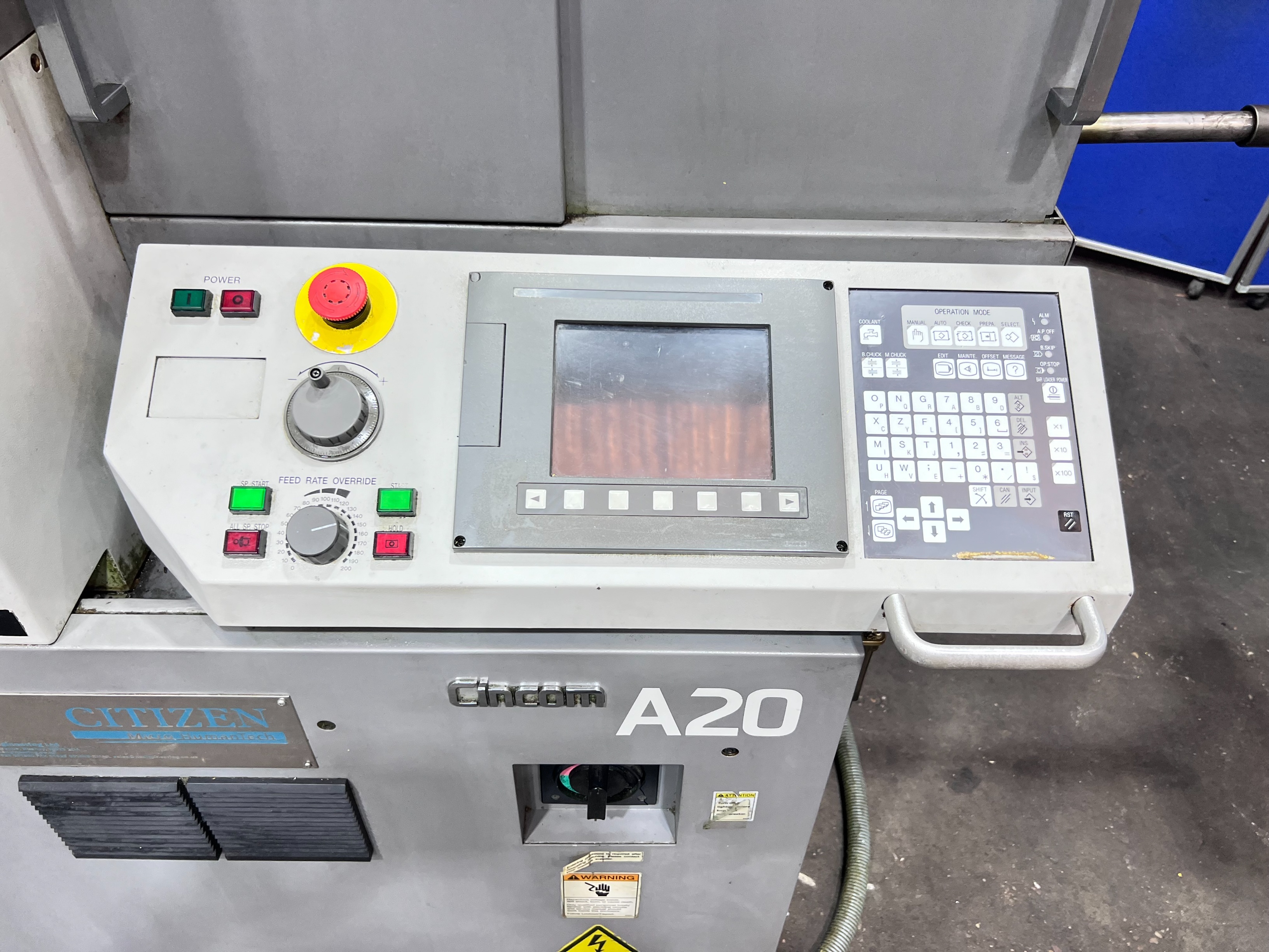 Citizen A20 VIIPL CNC Swiss Multi-tasking Turning Centre (2008)