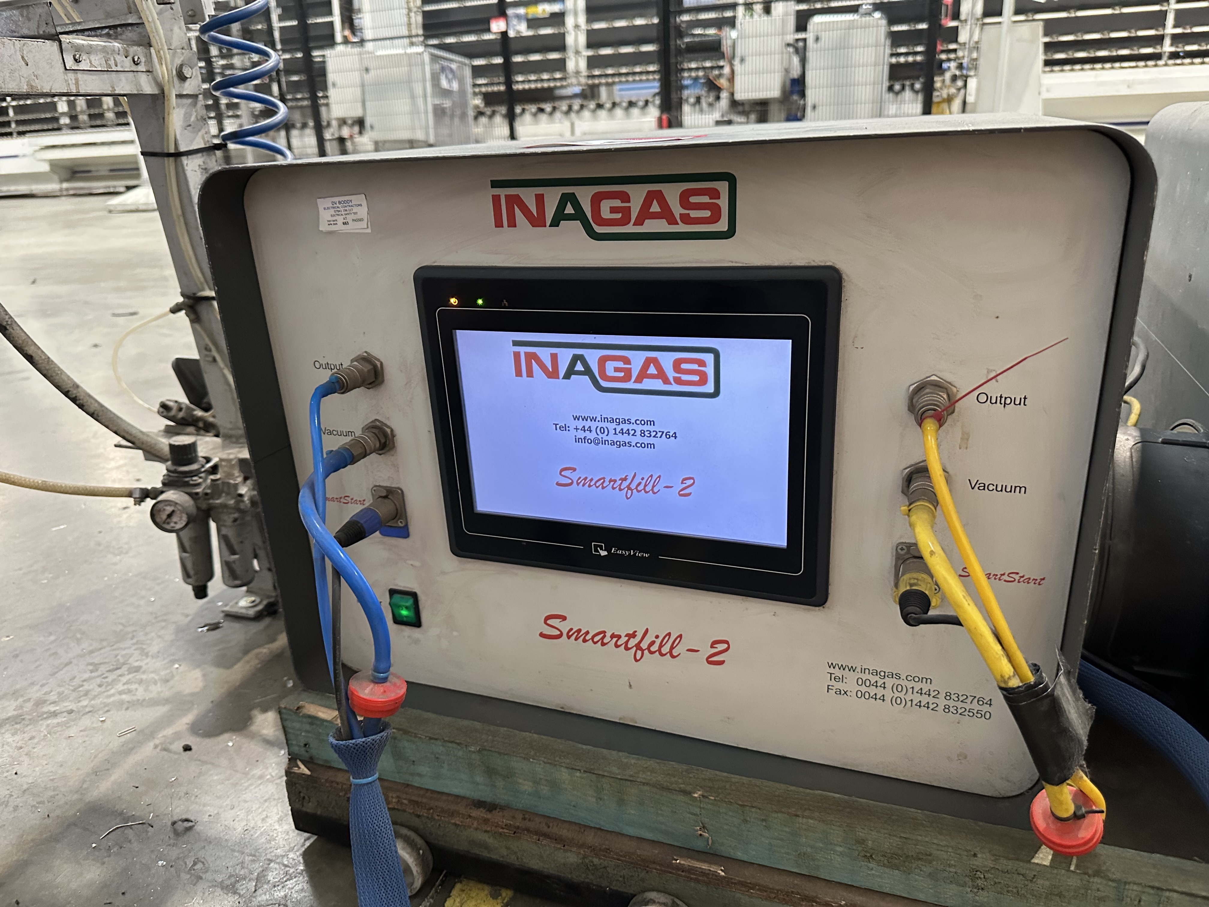 Inagas Smart Fill - 2 gas fill machine 