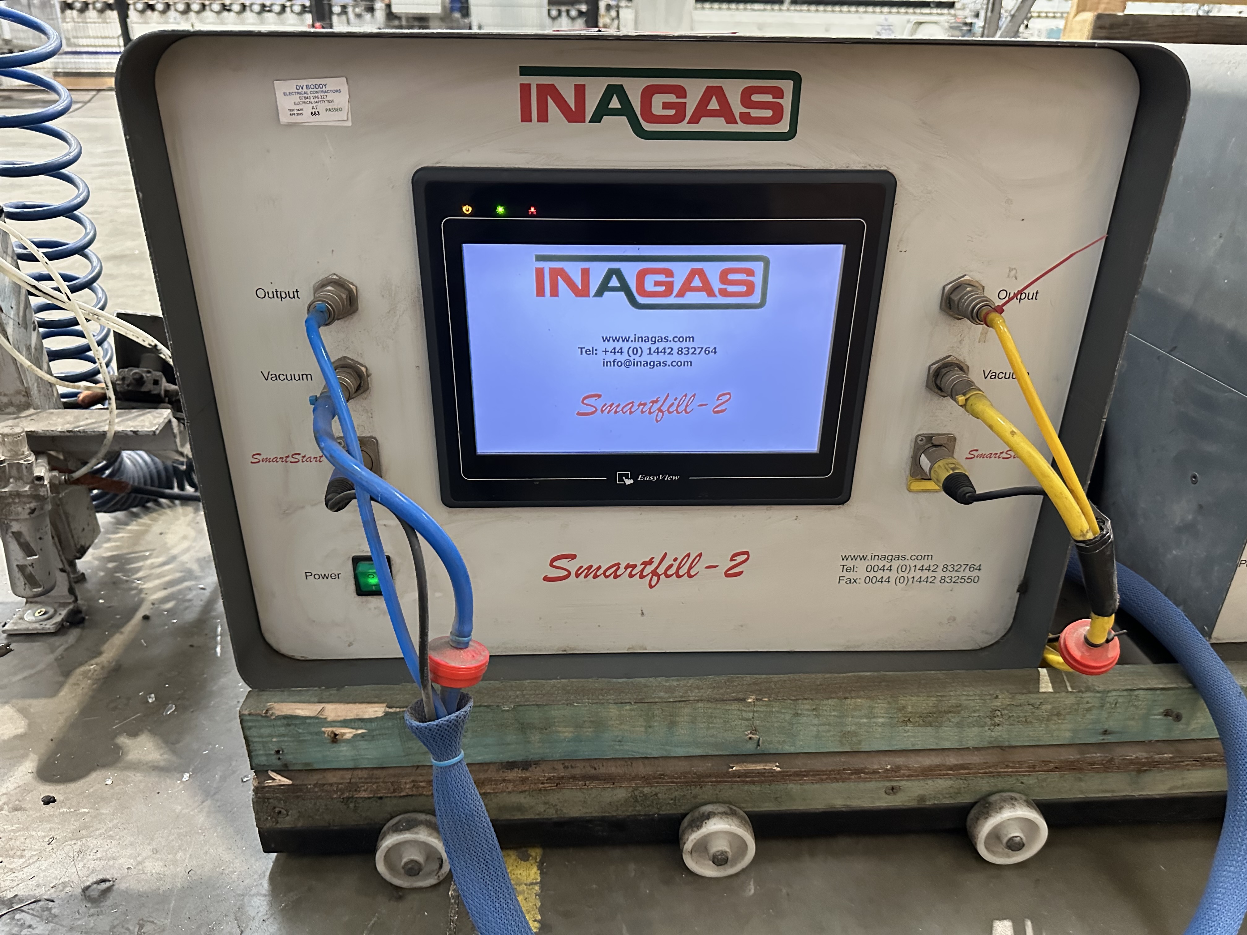 Inagas Smart Fill - 2 gas fill machine 
