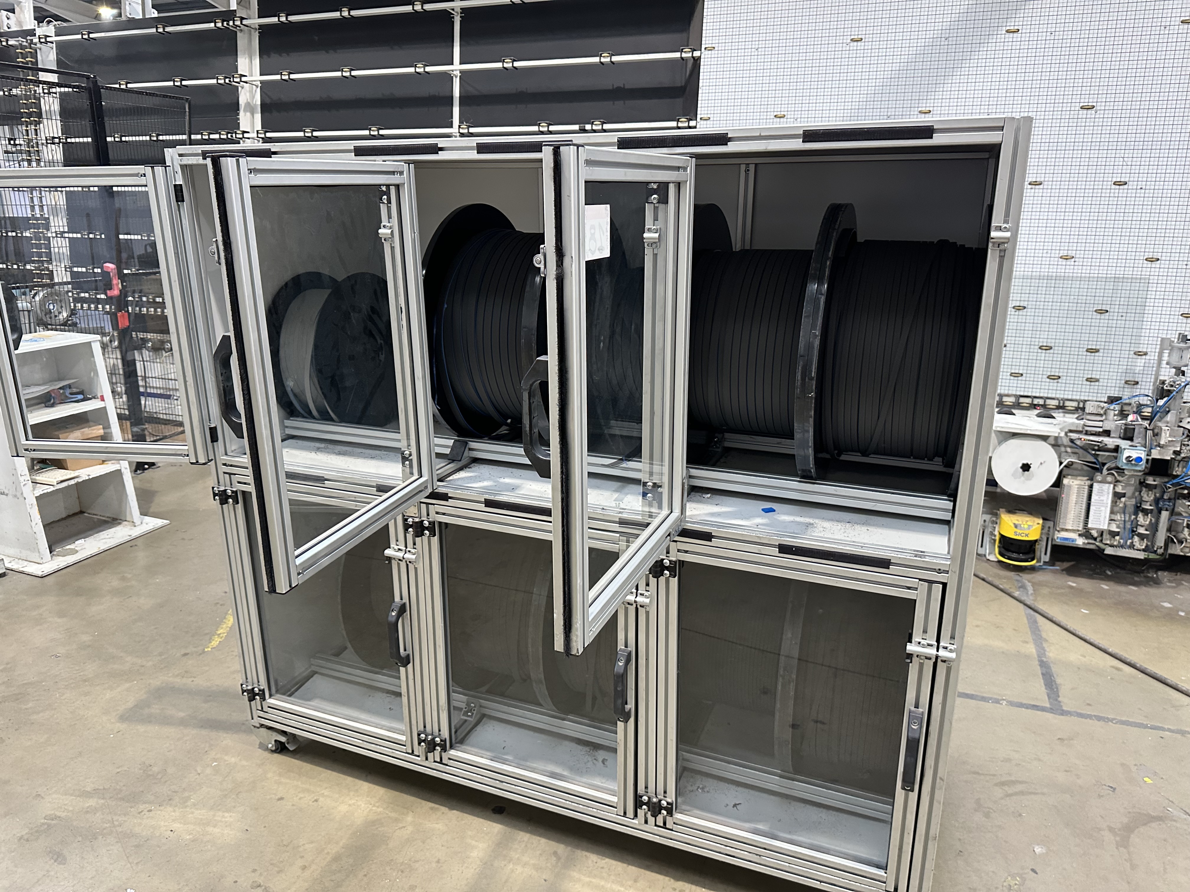 Bassra Super Spacer drying enclosure (2017)