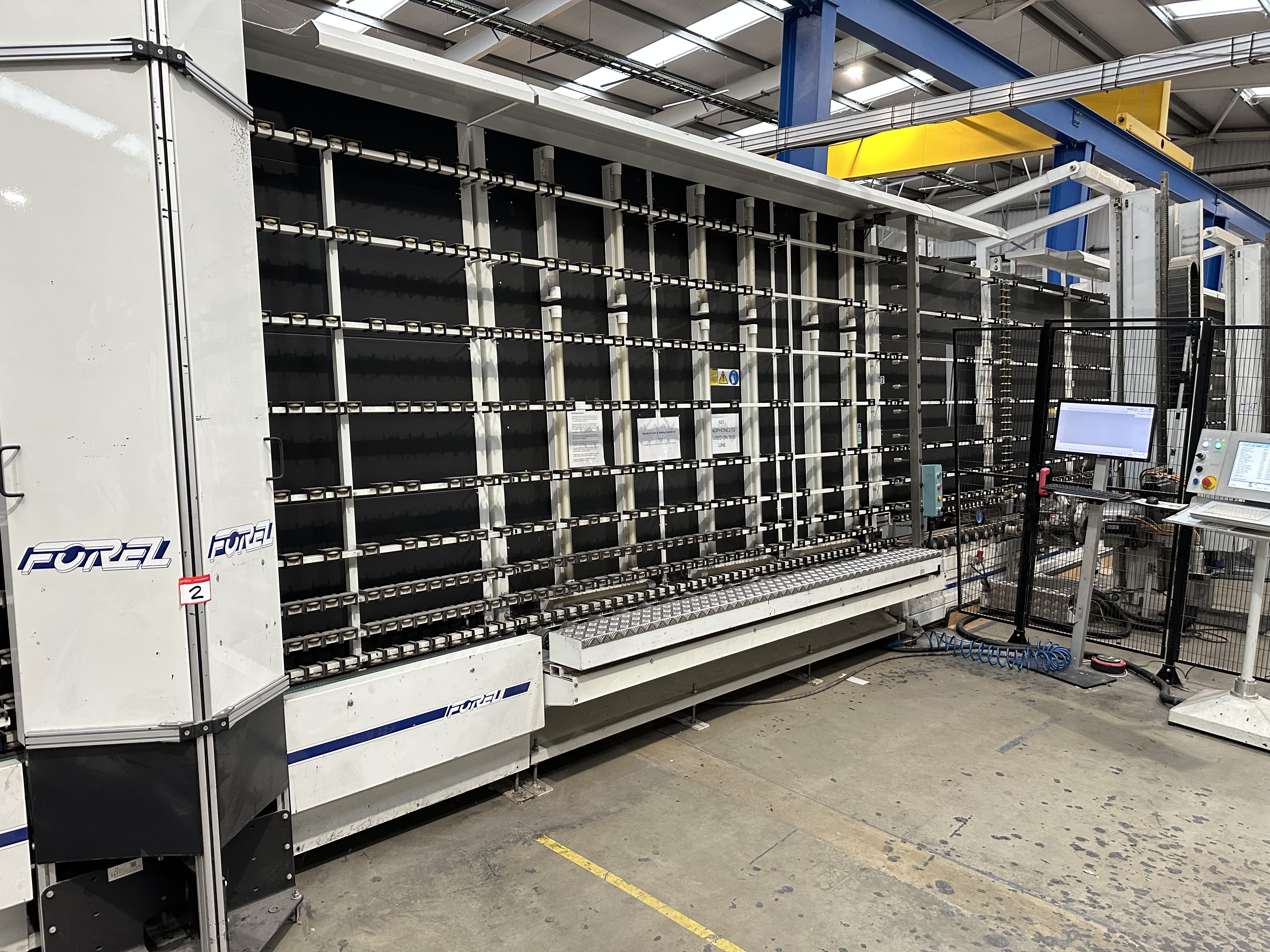 Forel IG Line comprising: Forel VW 2000 6 brush glass washer (2015)