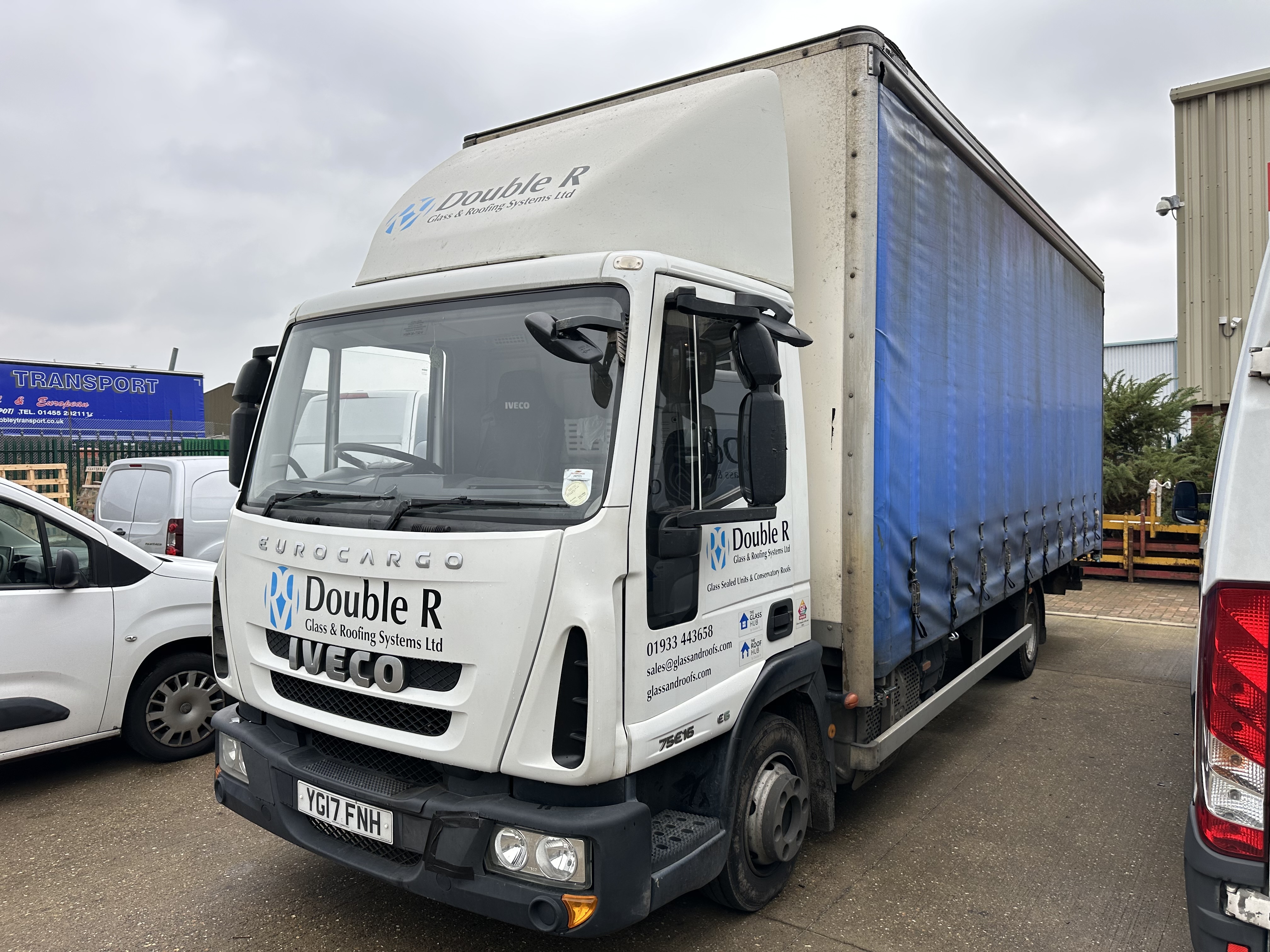 Iveco Eurocargo 75E16S curtainside Registration no: YG17 FNH