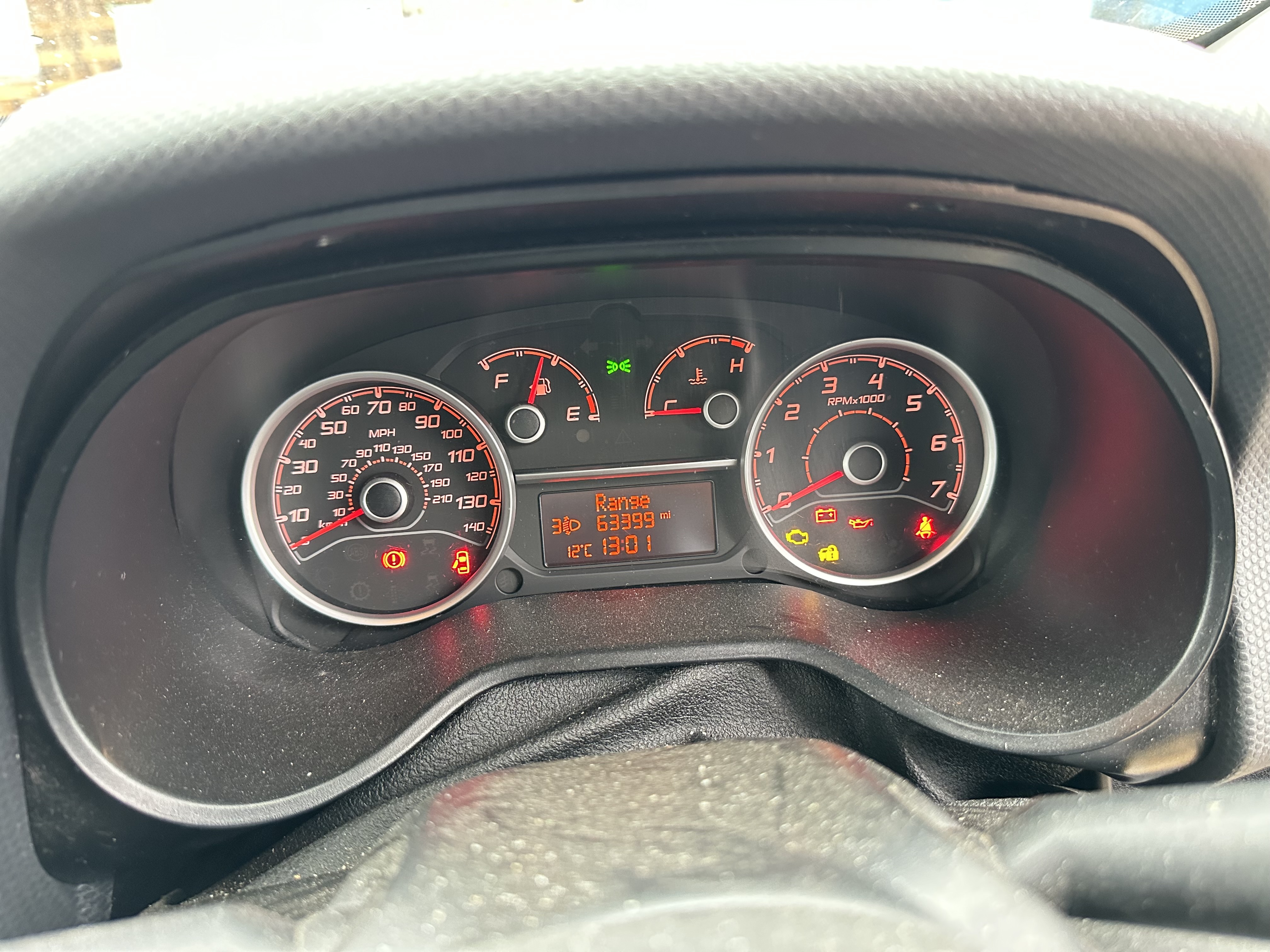 Fiat Doblo 16V Multijet panel van Registration no: GN70 HDA (2020)