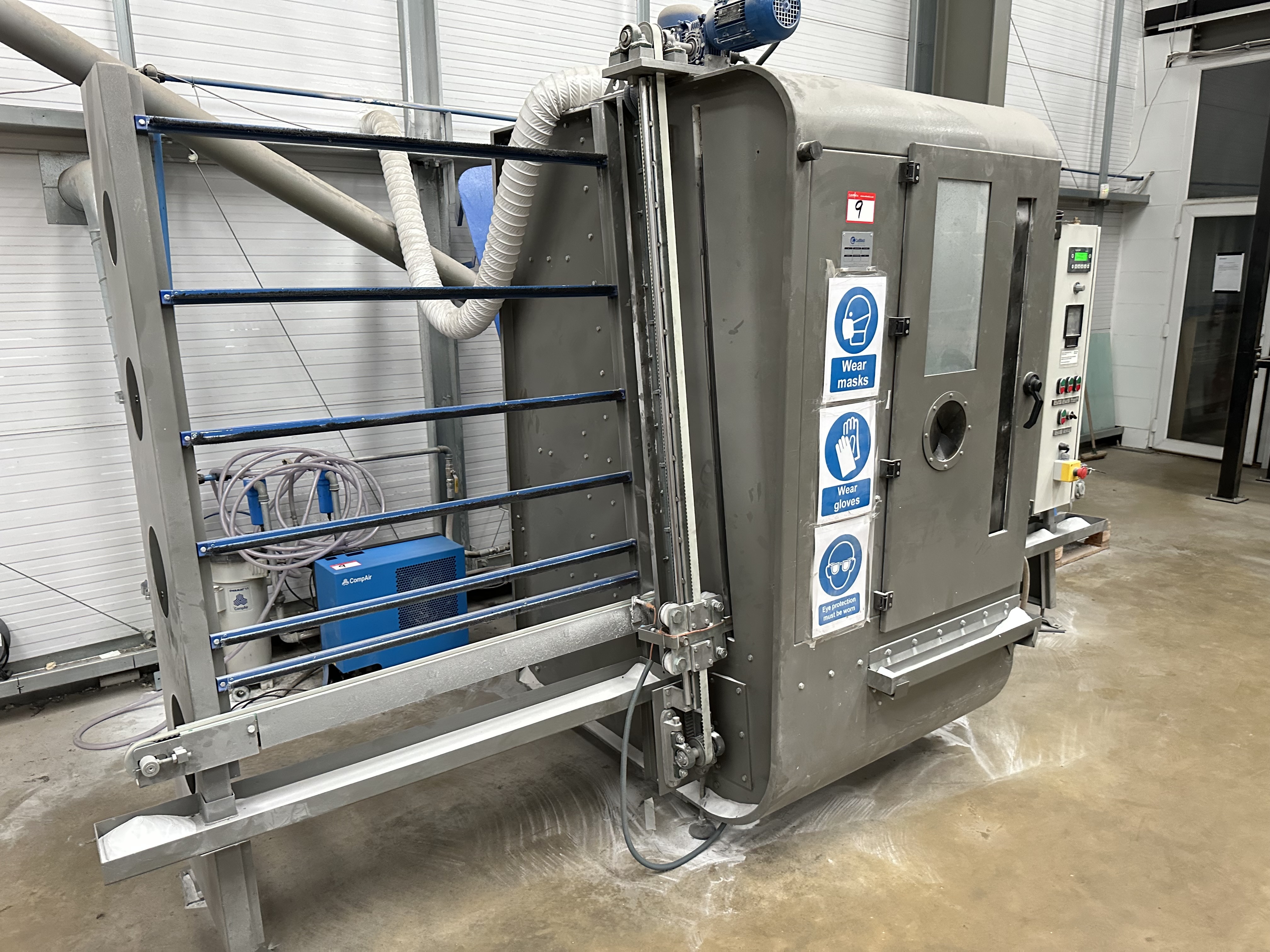 Yuzey Koruma Sistemleri Pazarlama (Yuz-Kor) model Yuzkor CK1300, 1300mm sandblast machine (2011)