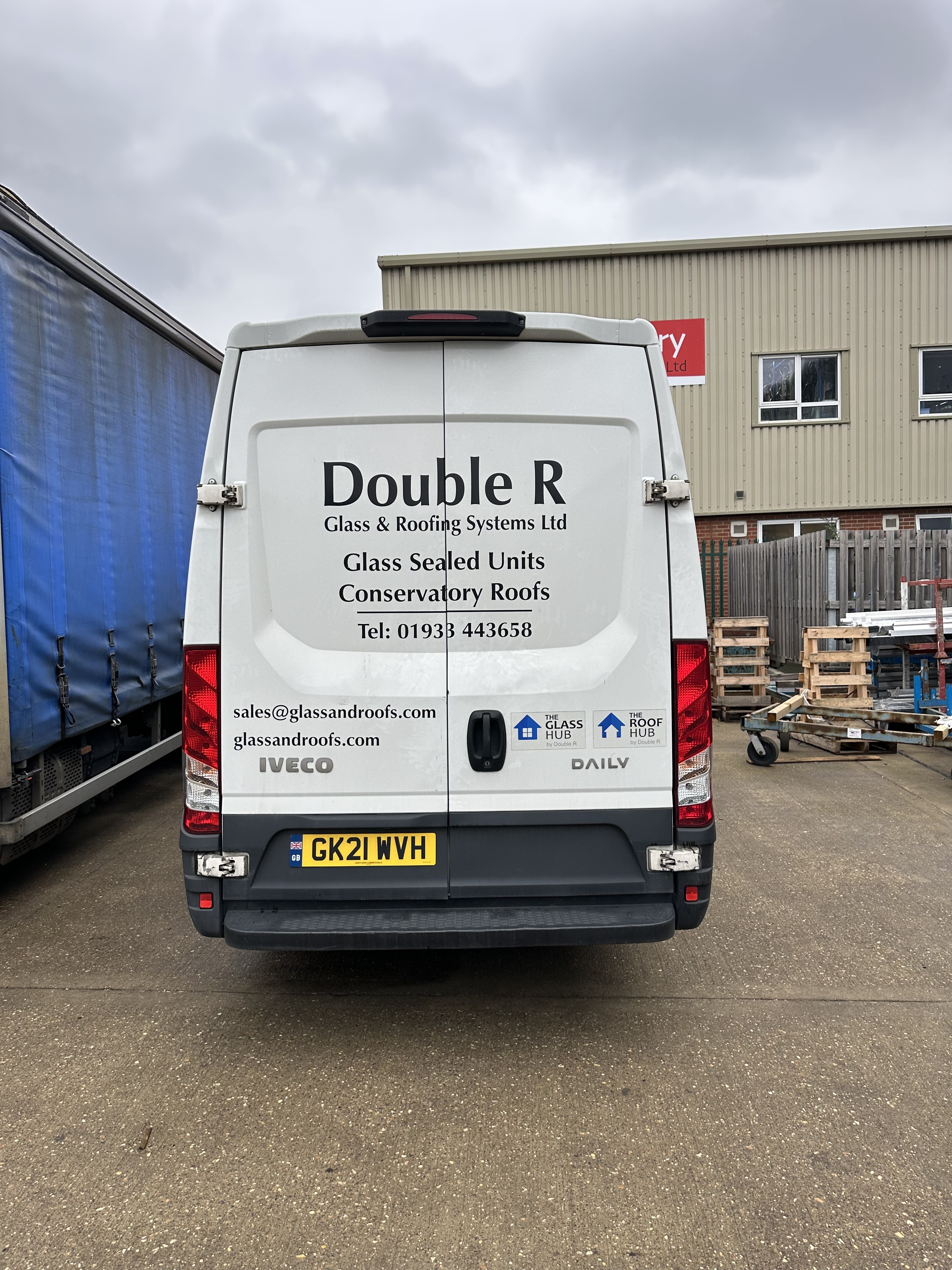 Iveco Daily 35-140 panel van Registration no: GK21 WVH 