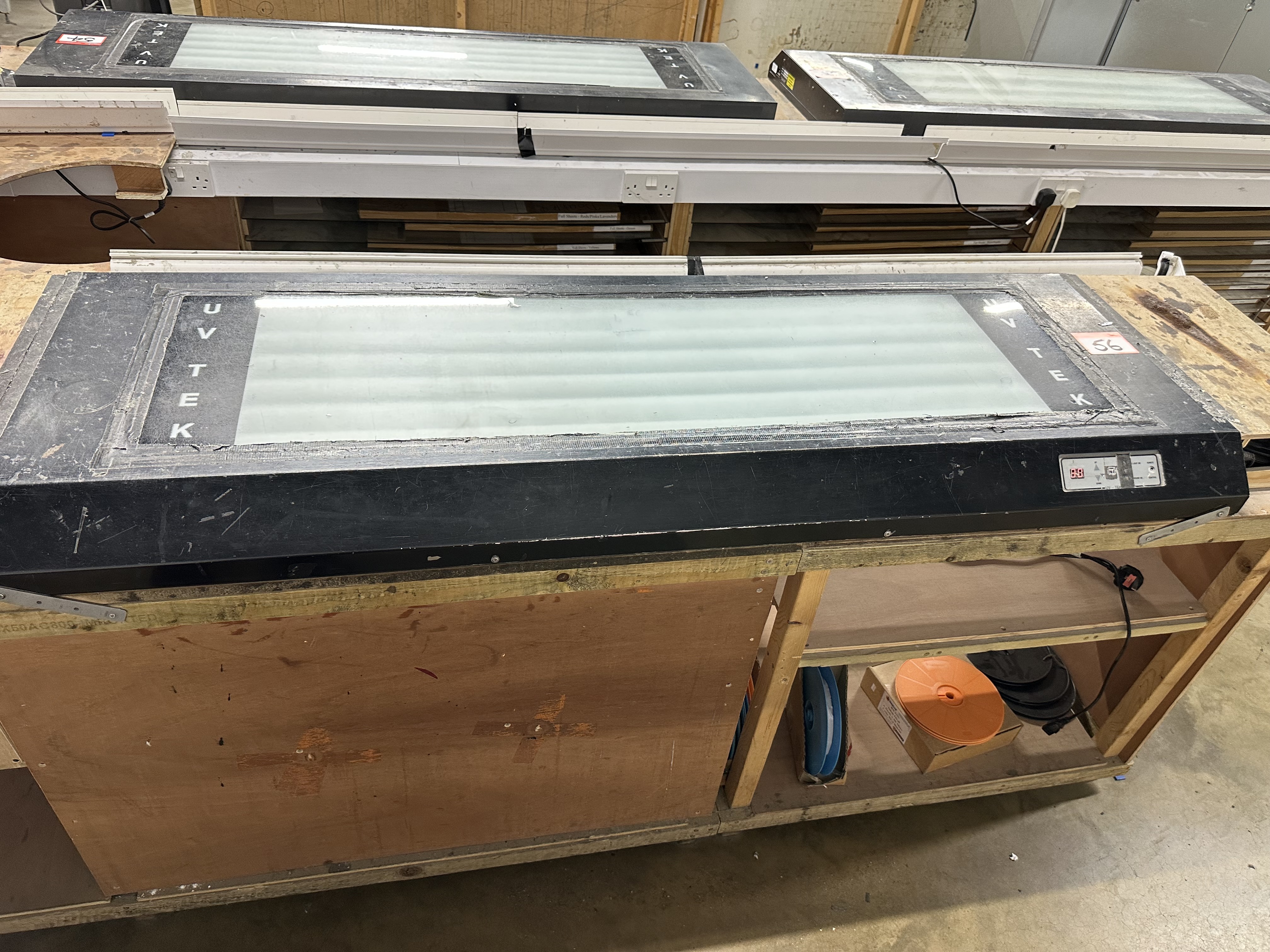 UV Tek curing luminaire (350 x 1200mm)