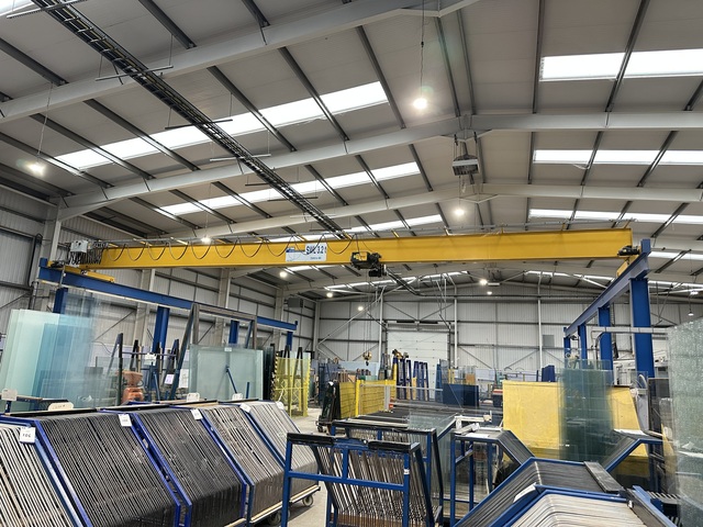 Lifting Systems 3.2ton SWL overhead travelling crane 
