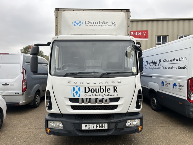 Iveco Eurocargo 75E16S curtainside Registration no: YG17 FNH