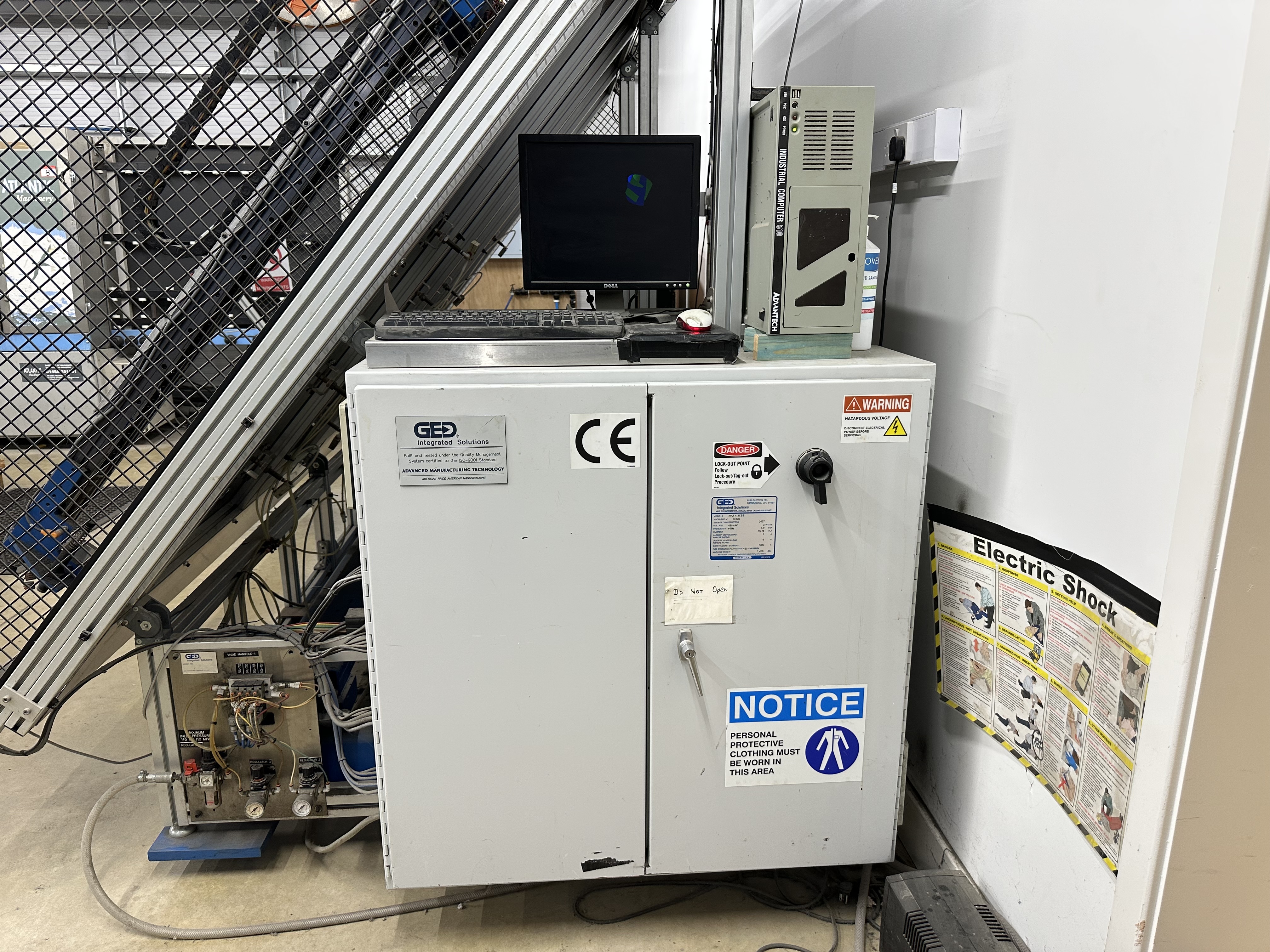 GED model MAXY12CEE leading machine (2007) 