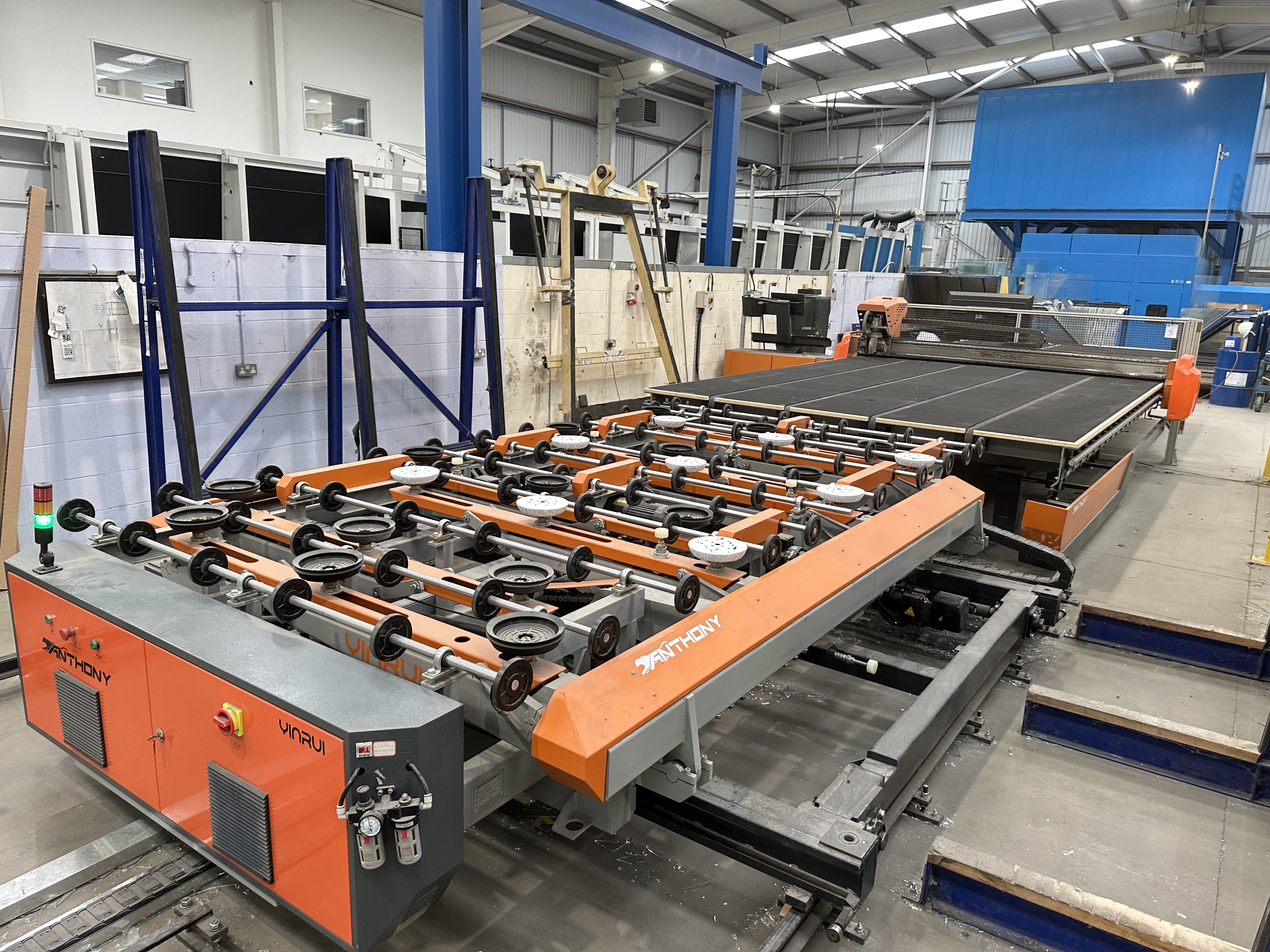 Yinrui (Anhui Yinrui Intelligent Technology Co Ltd) model YR-4228 automatic glass loading machine (2023)